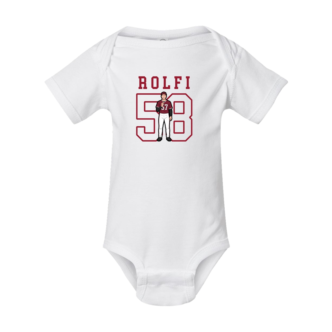 Baby Onesie — Shirsey in White