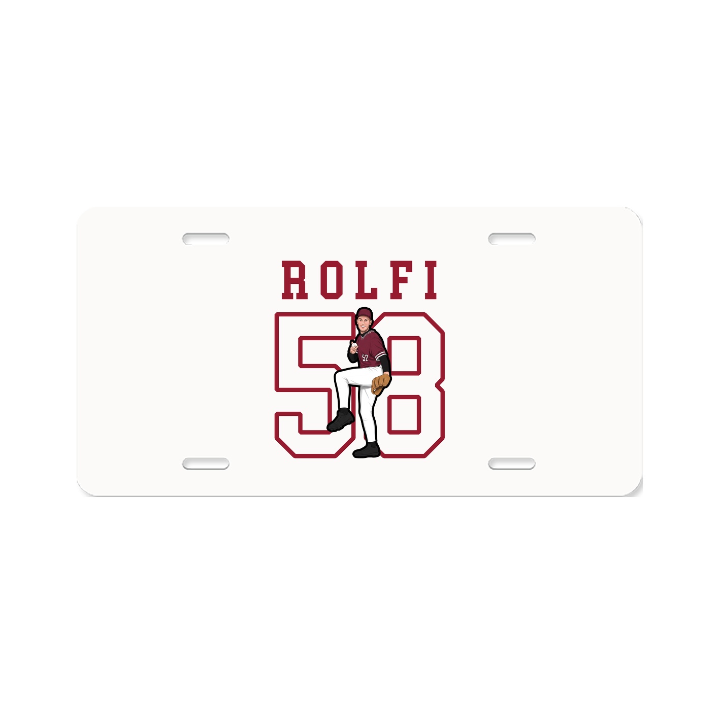 License Plate — Shirsey in Classic