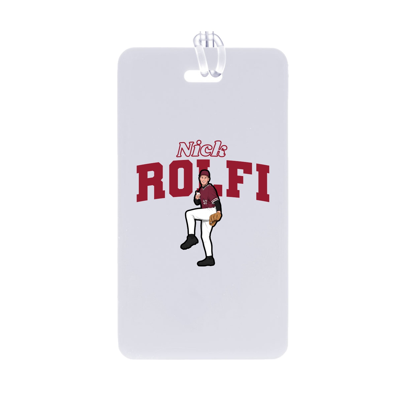 Bag Tag — Name Arch in Classic