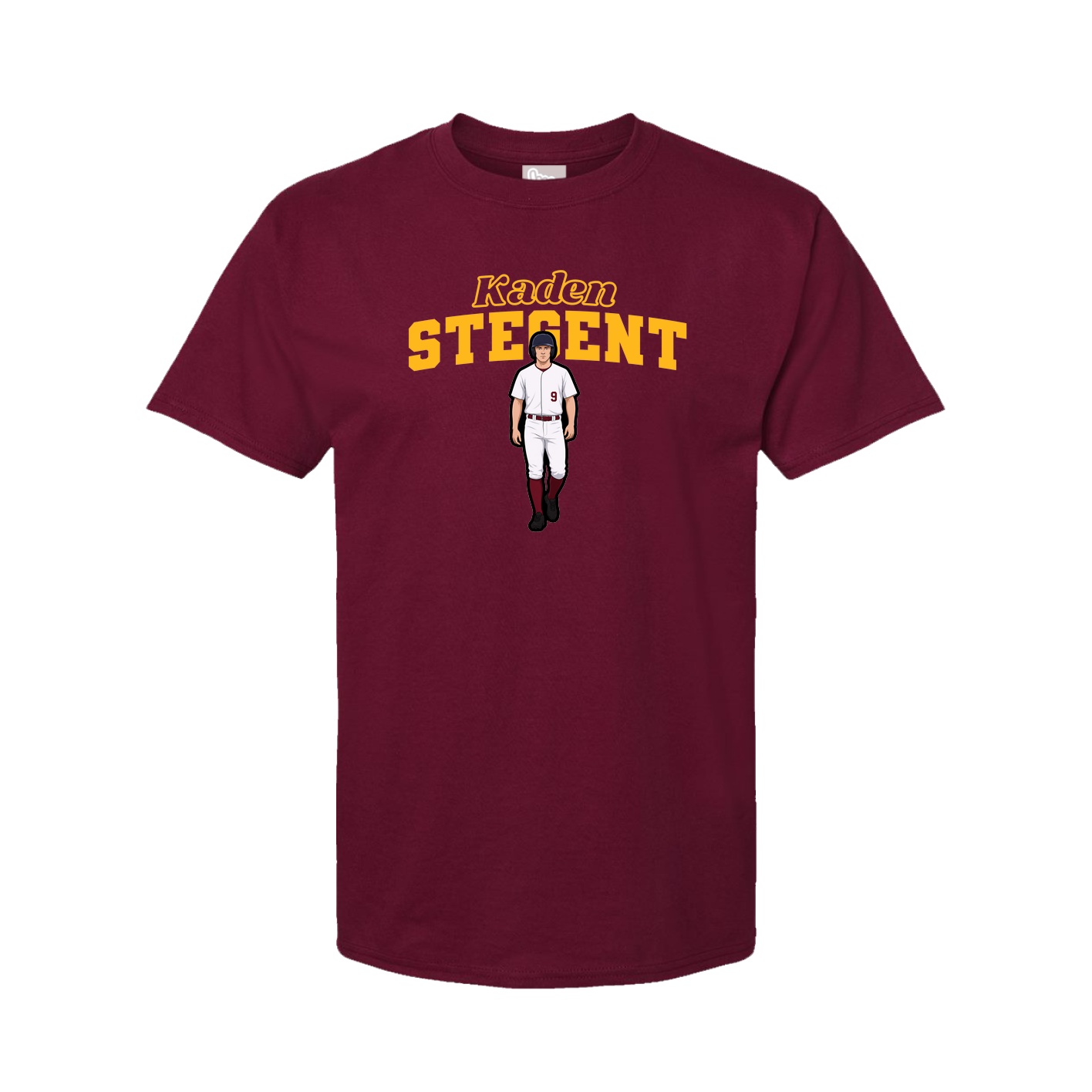 Tee — Name Arch in Cardinal