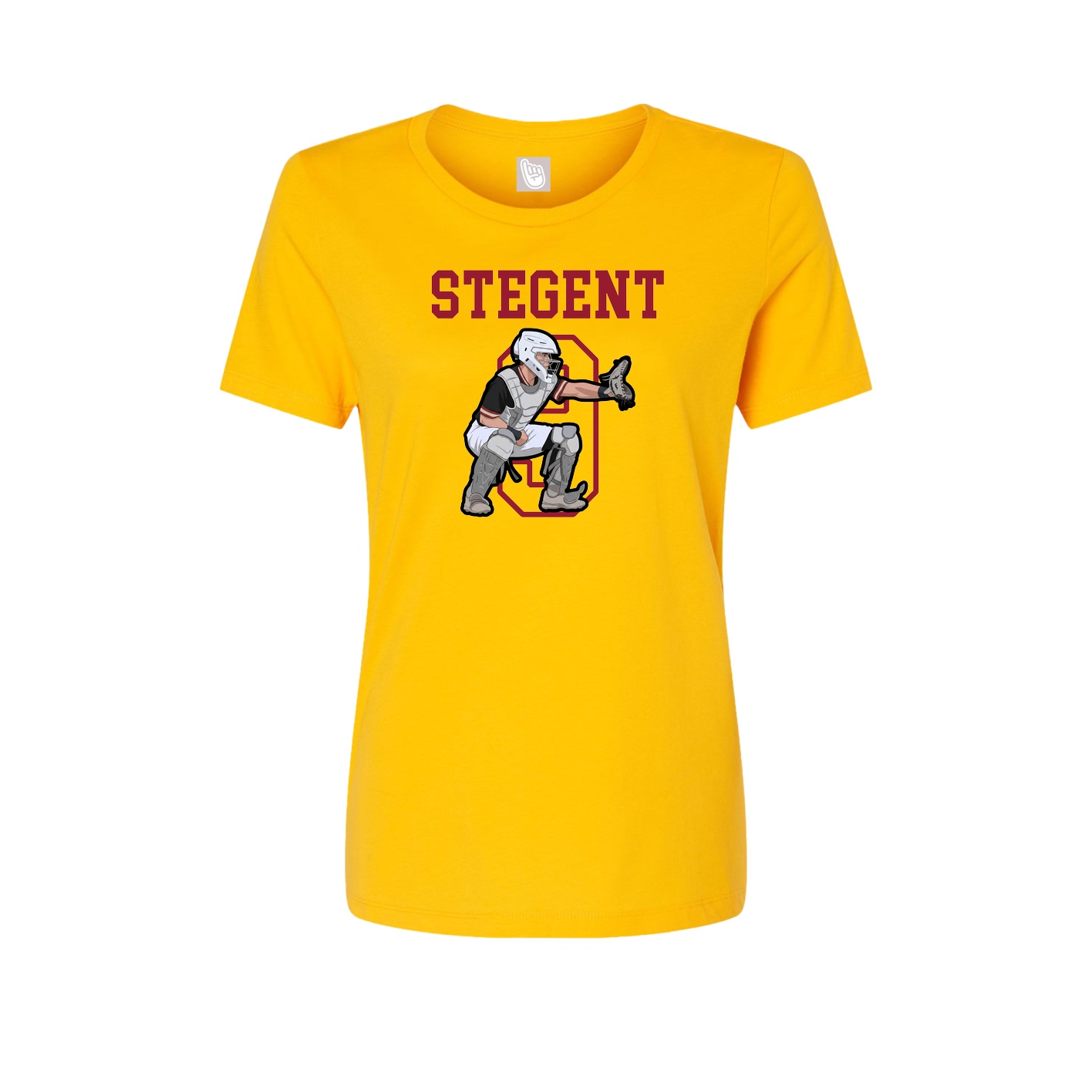 Fitted Women's Tee — Shirsey in Gold