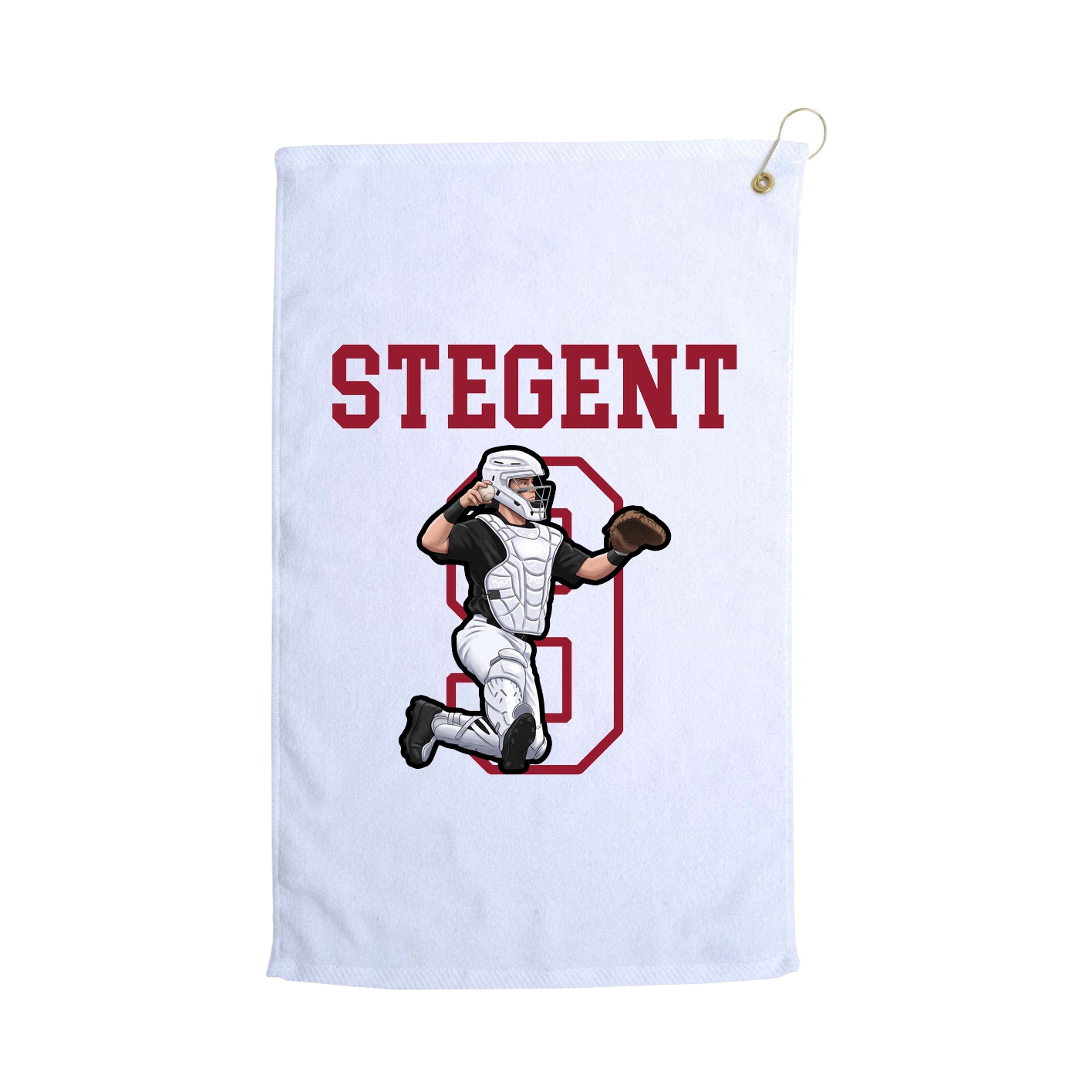 Golf Towel — Shirsey in White