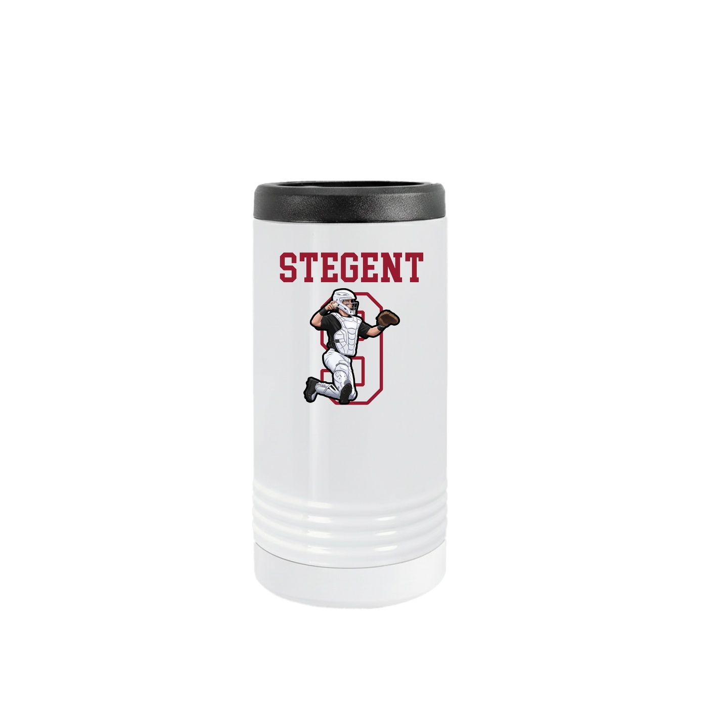 Slim Beverage Holder — Shirsey in White