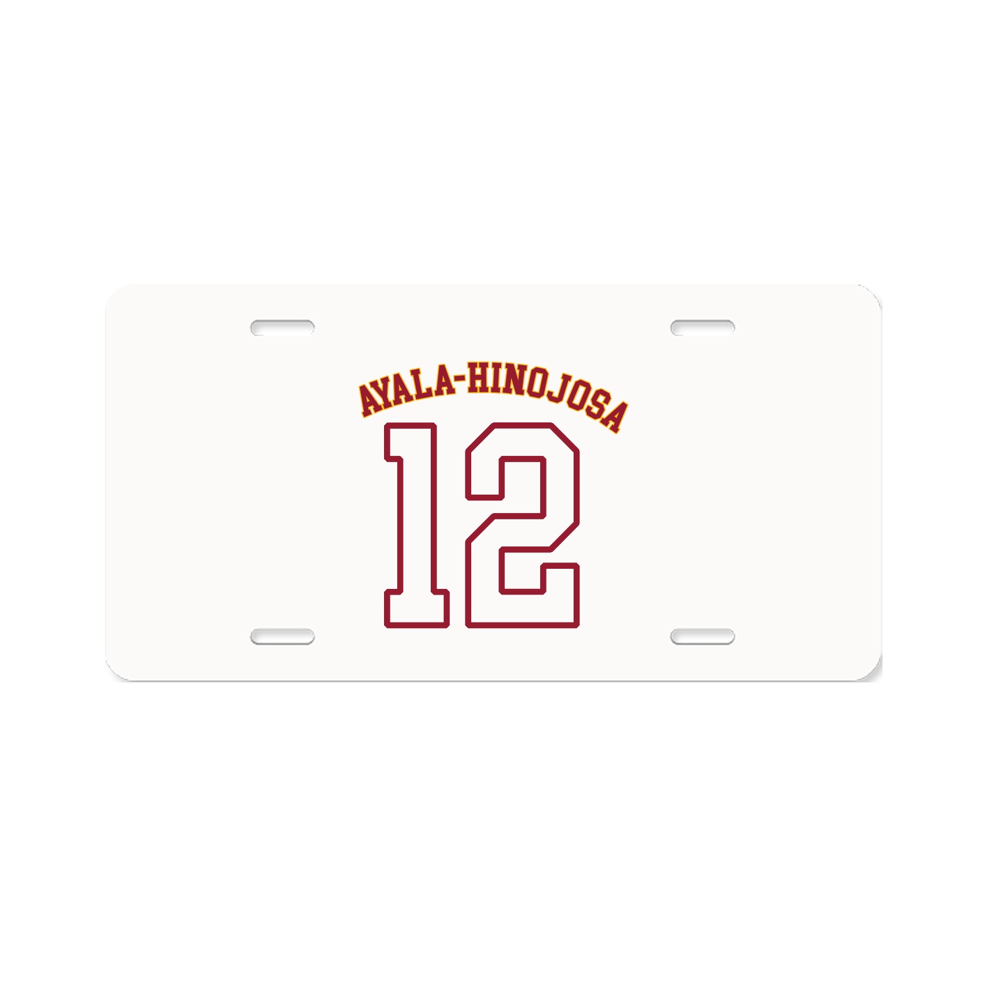 License Plate — Shirsey Arch in Classic