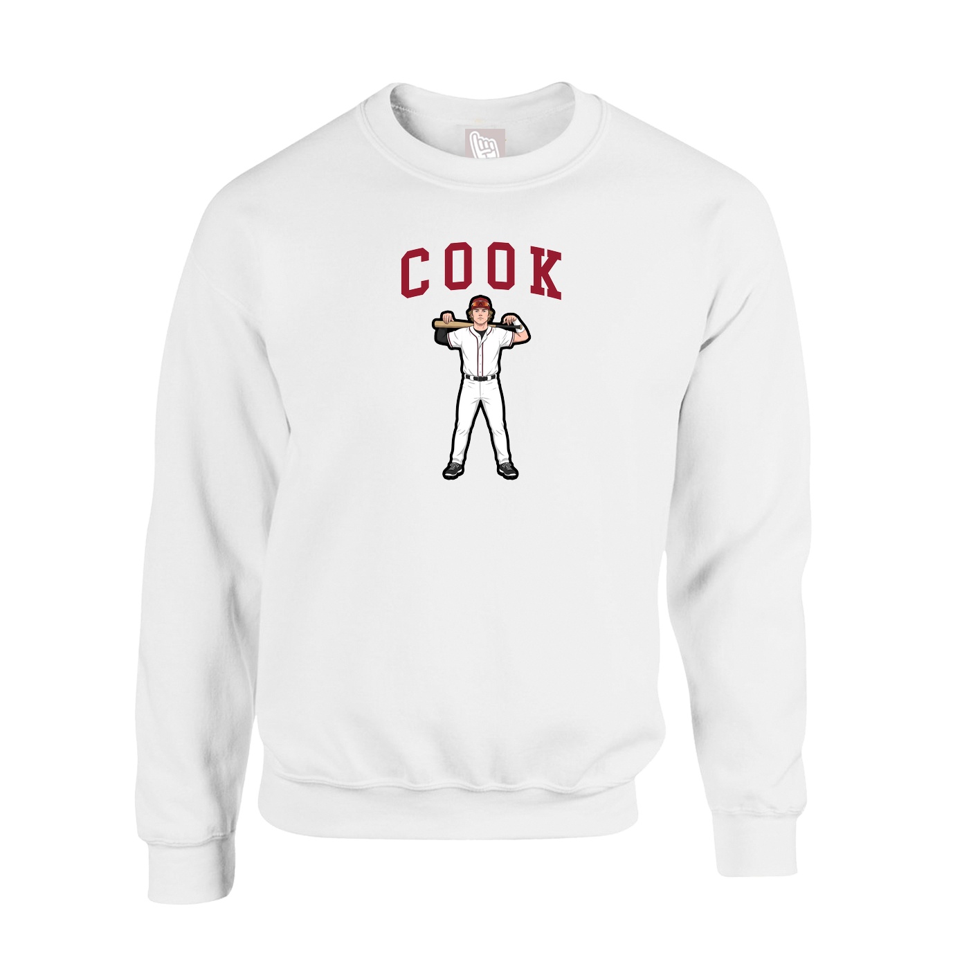 Fleece Crew — Shirsey in White
