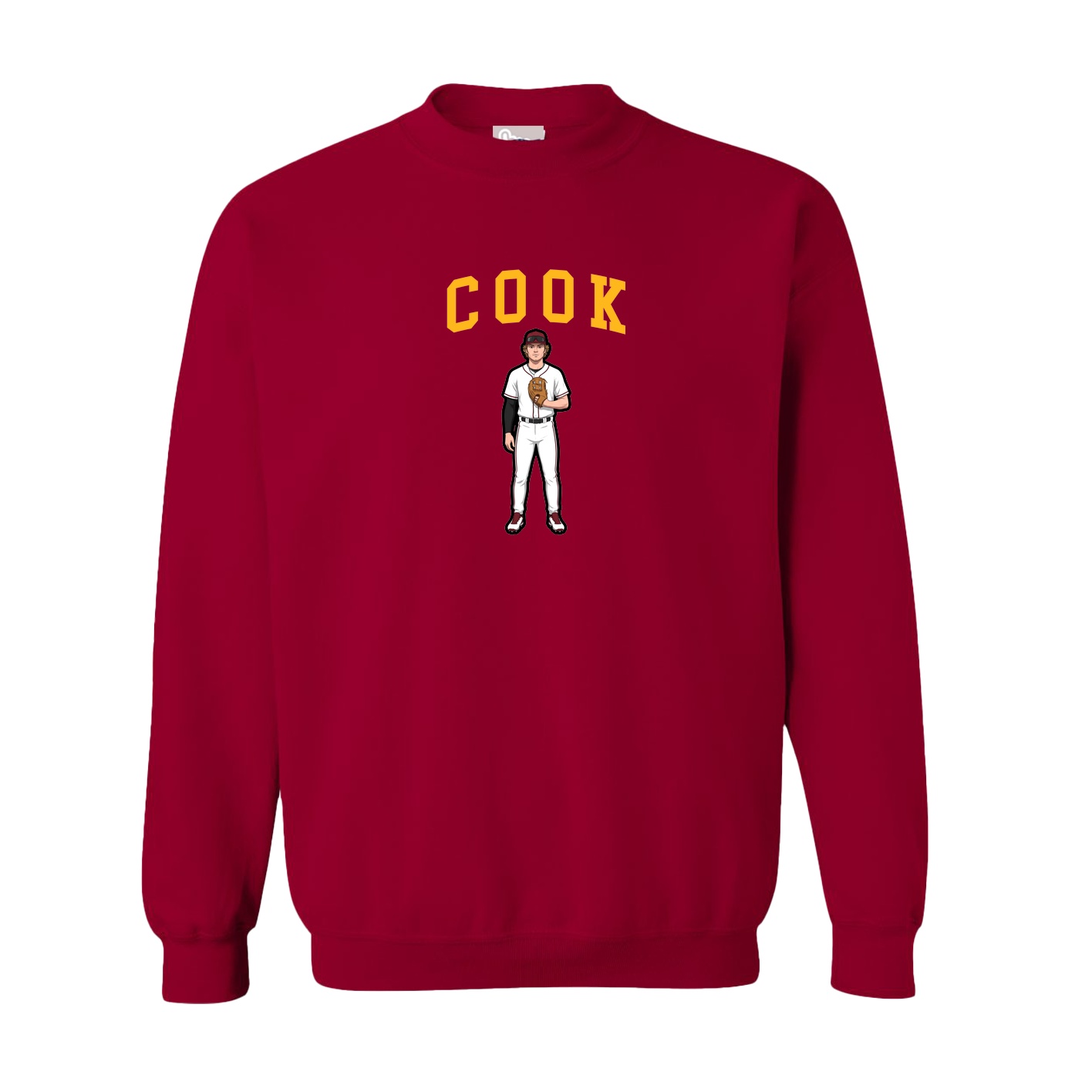Fleece Crew — Shirsey in Cardinal