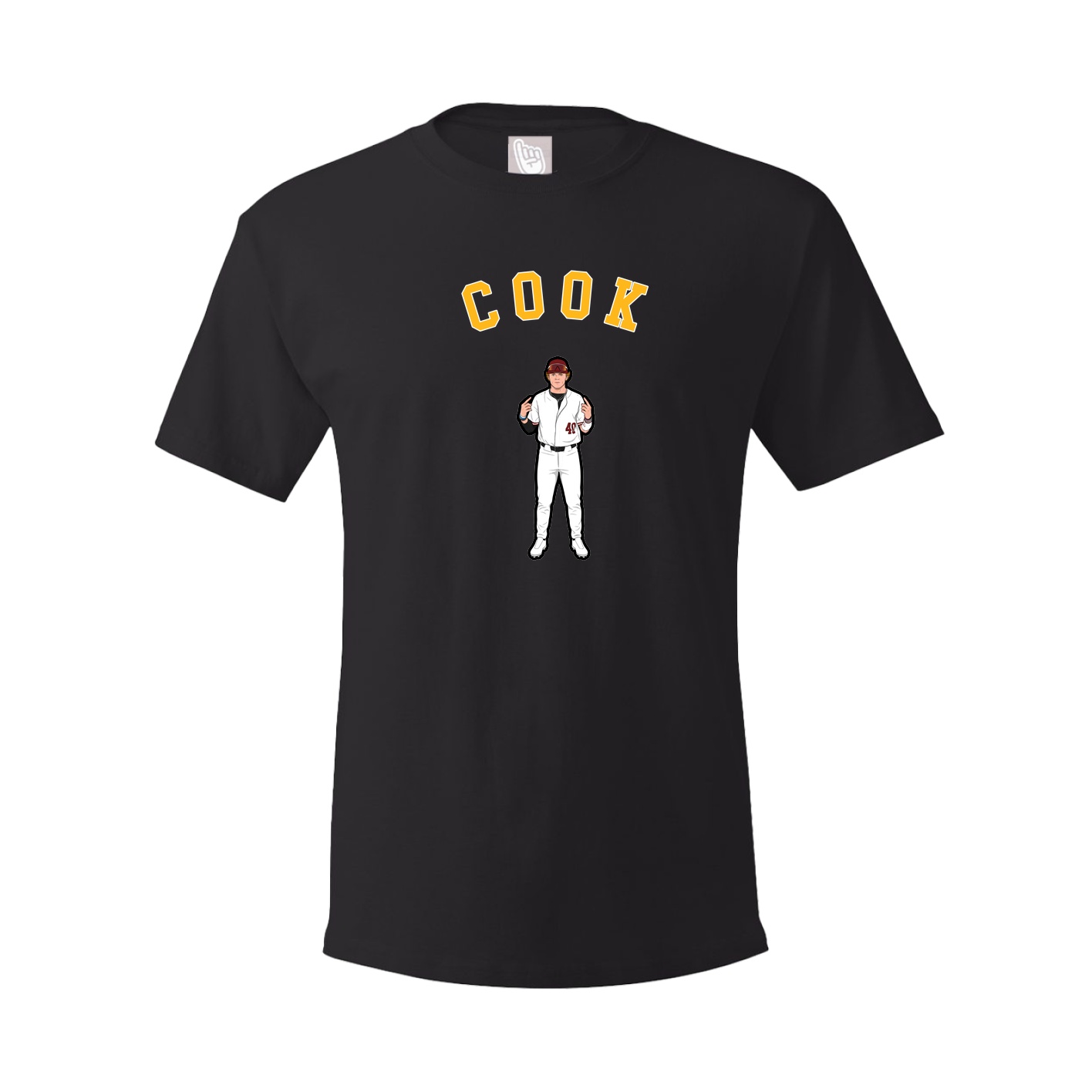 Youth Tee — Shirsey Arch in Black