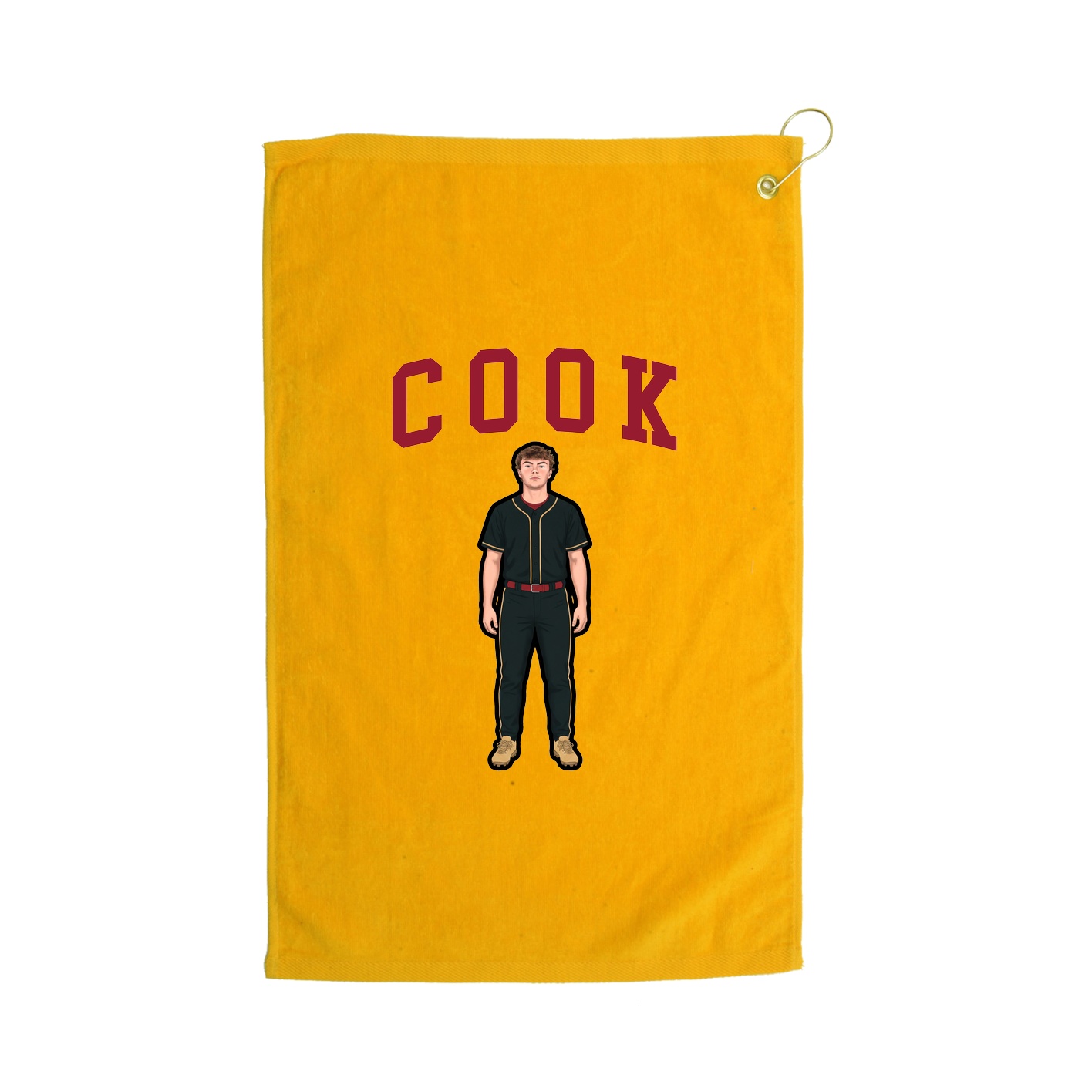 Golf Towel — Shirsey in Gold