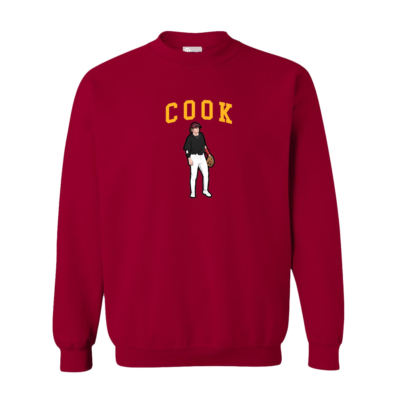 Fleece Crew — Shirsey in Cardinal
