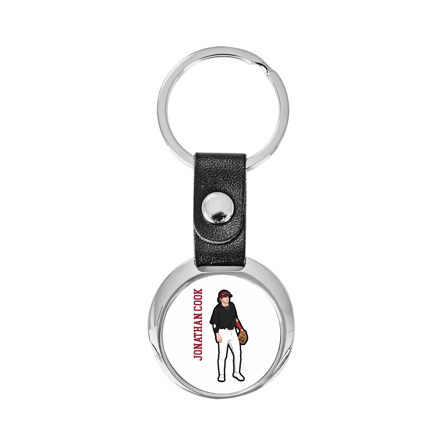 Key Chain — Name Vertical in Classic