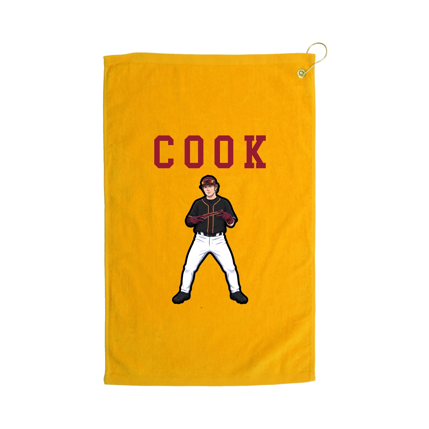 Golf Towel — Shirsey in Gold