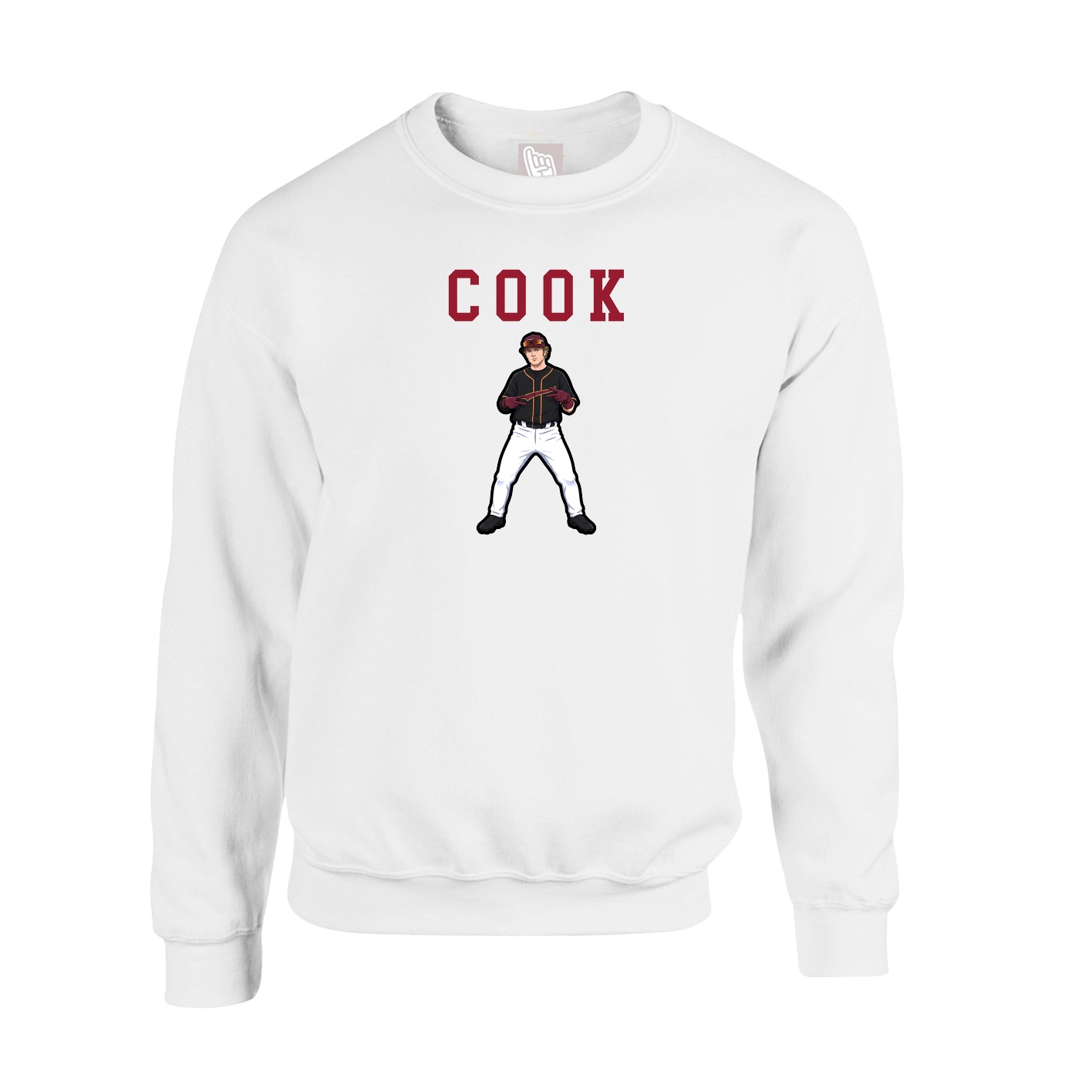 Fleece Crew — Shirsey in White