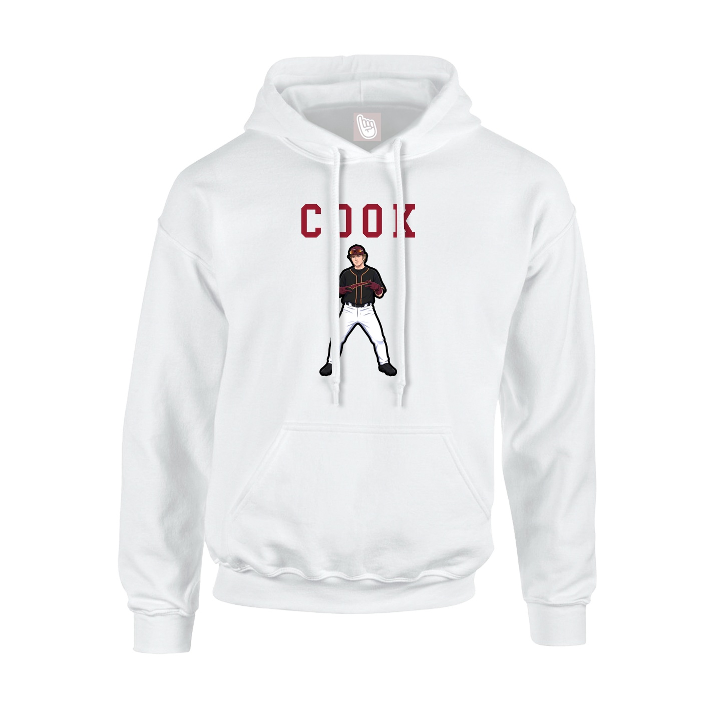 Youth Hoodie — Shirsey in White