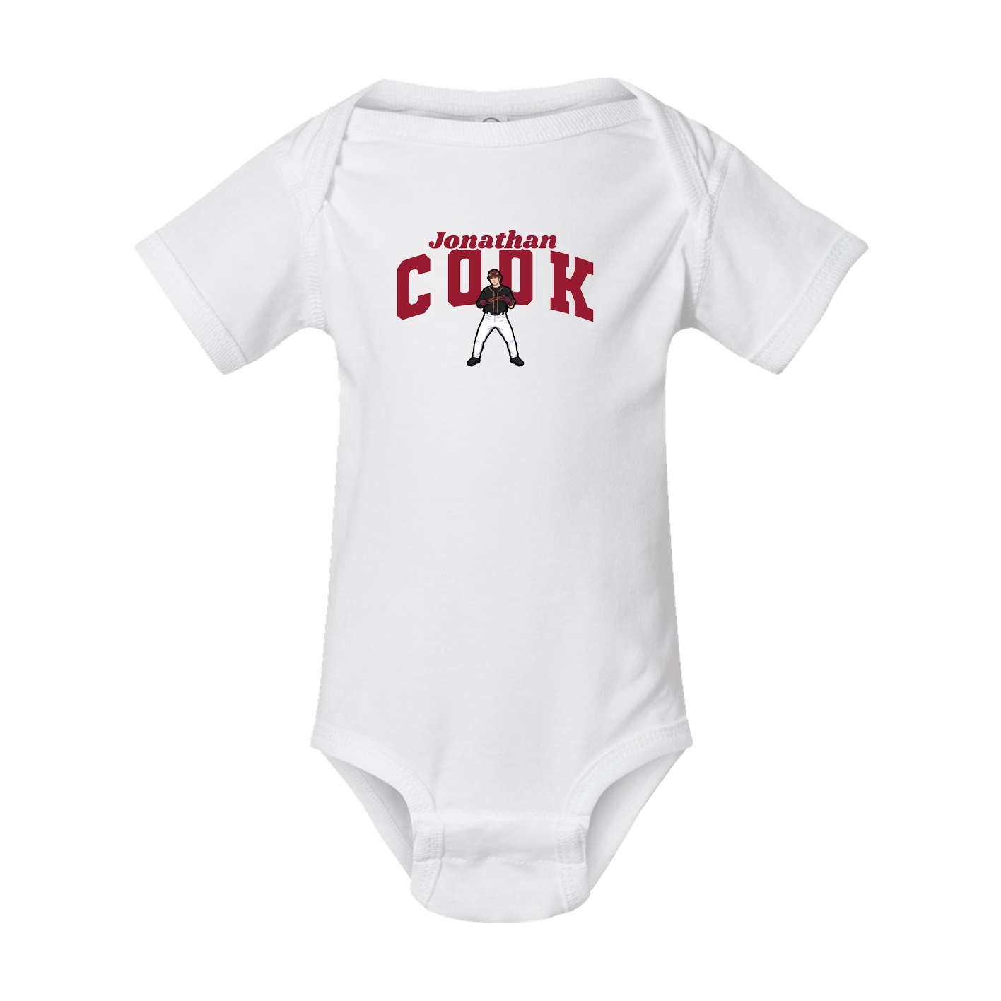 Baby Onesie — Signature Arch in White
