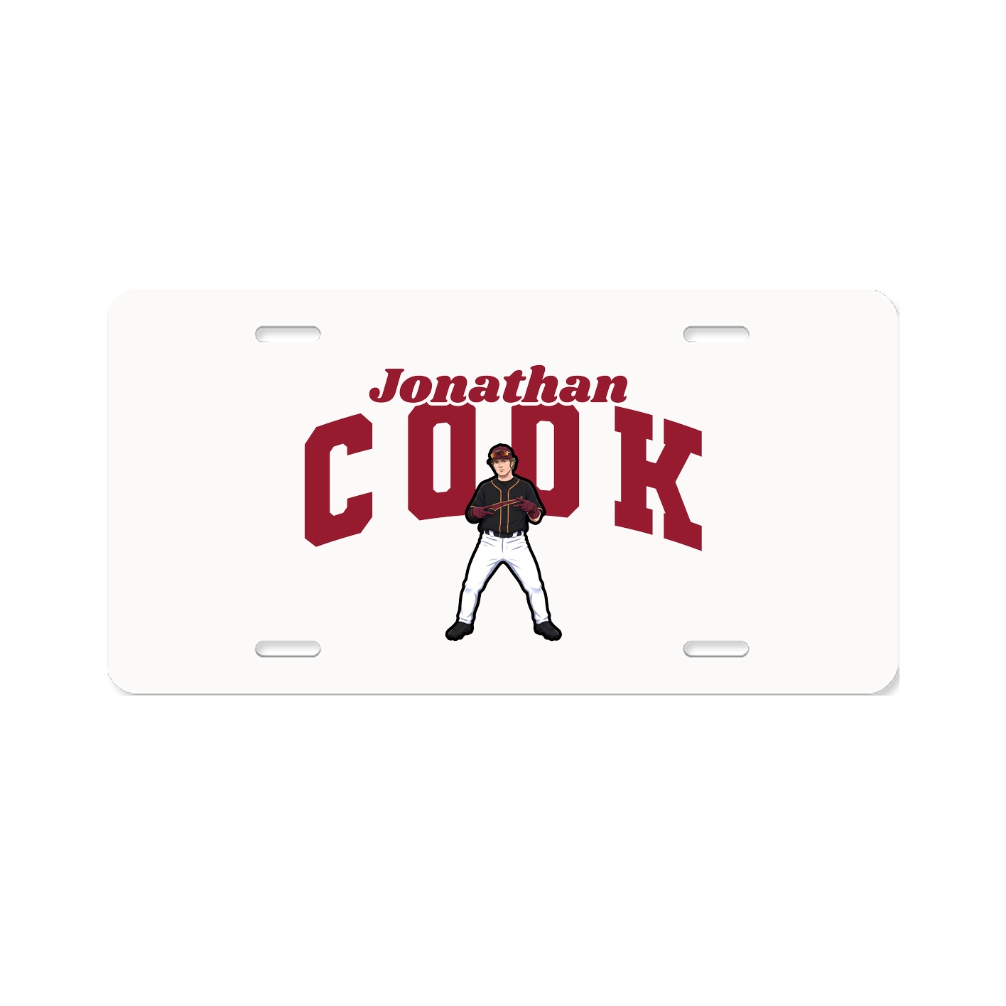 License Plate — Signature Arch in Classic