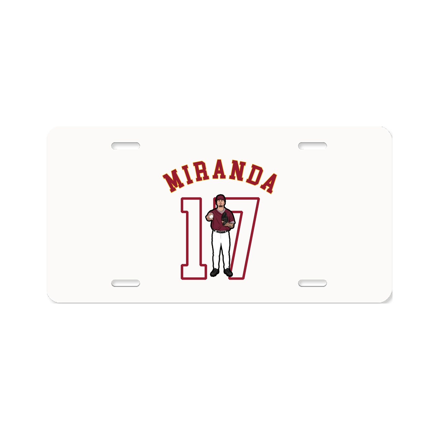License Plate — Shirsey Arch in Classic