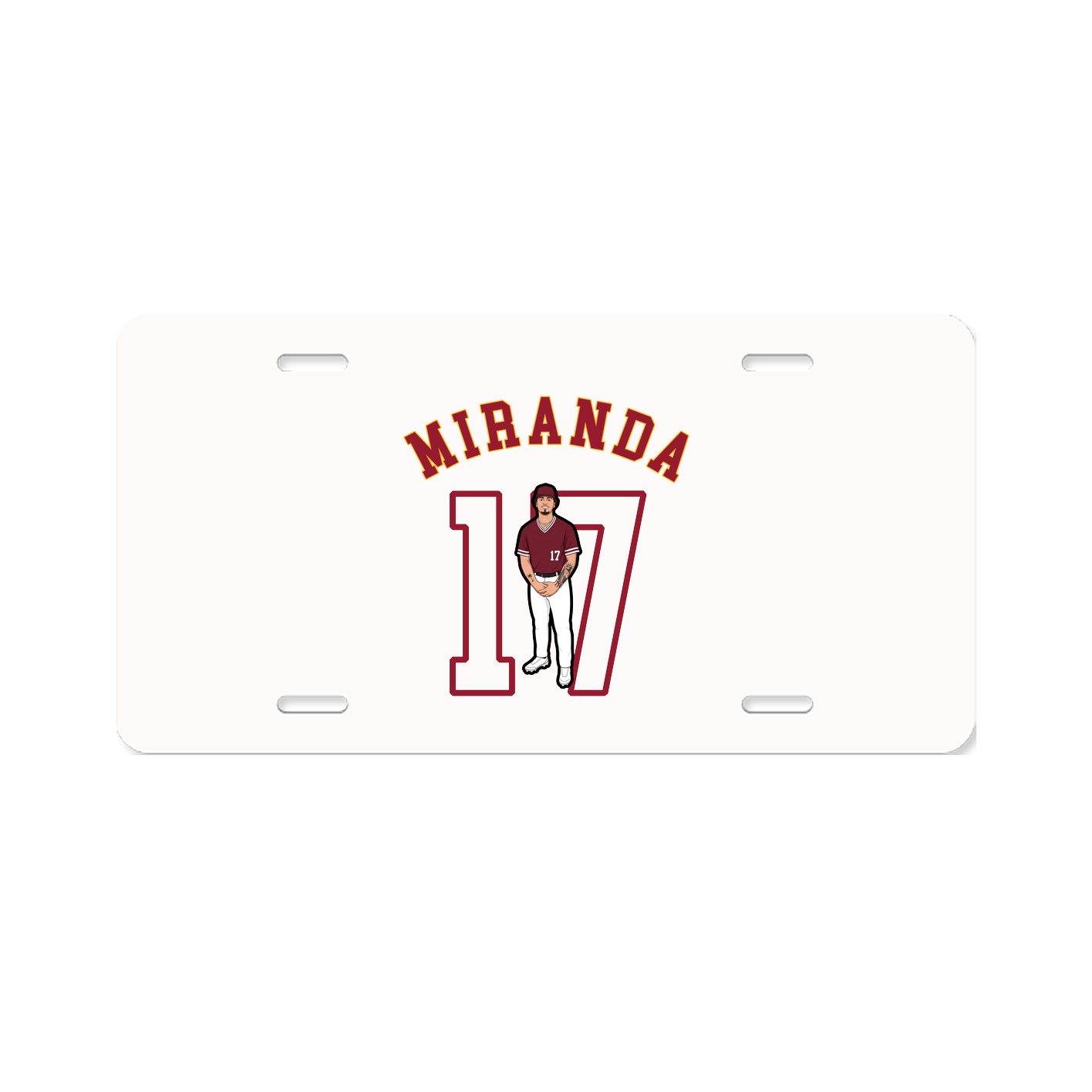 License Plate — Shirsey Arch in Classic