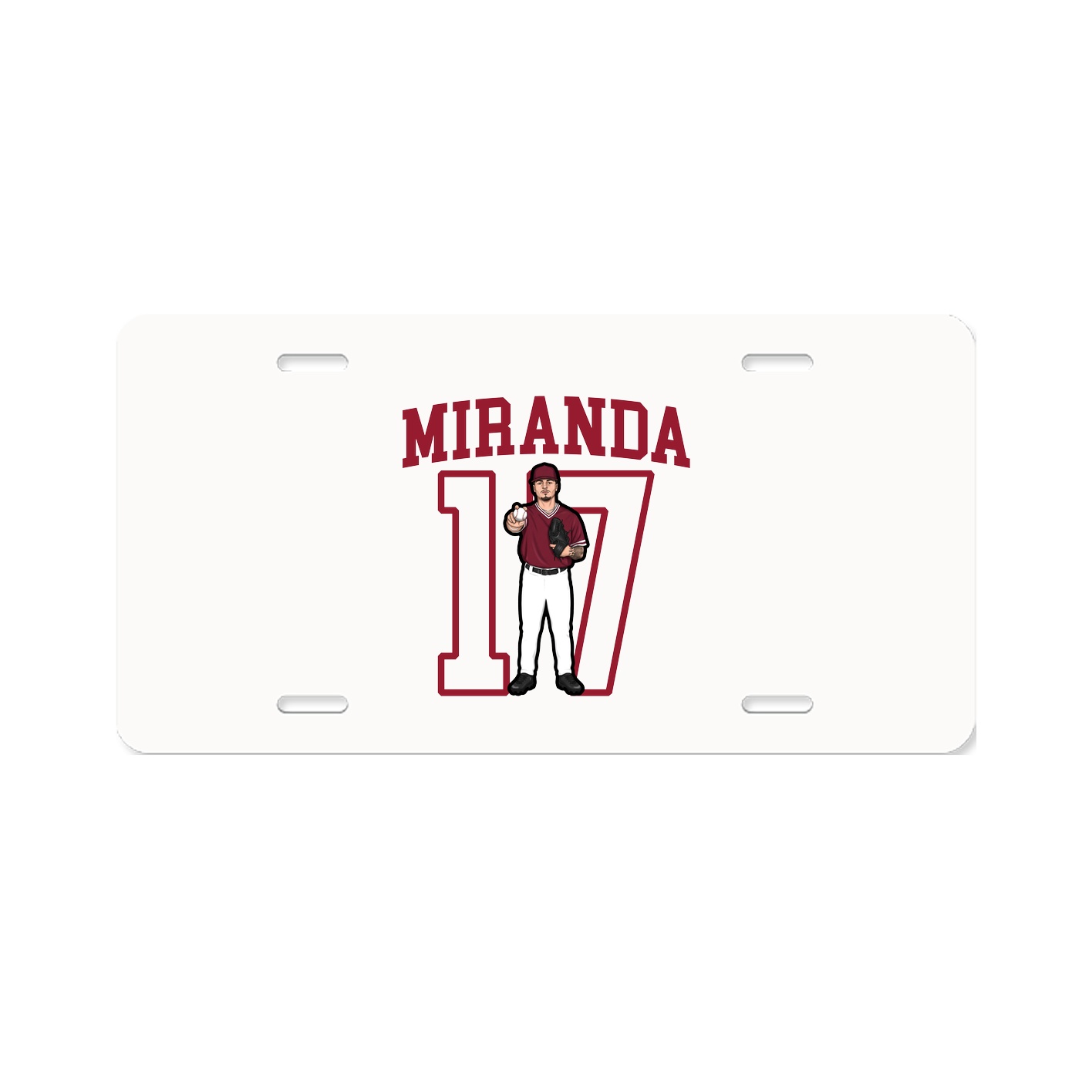 License Plate — Shirsey in Classic