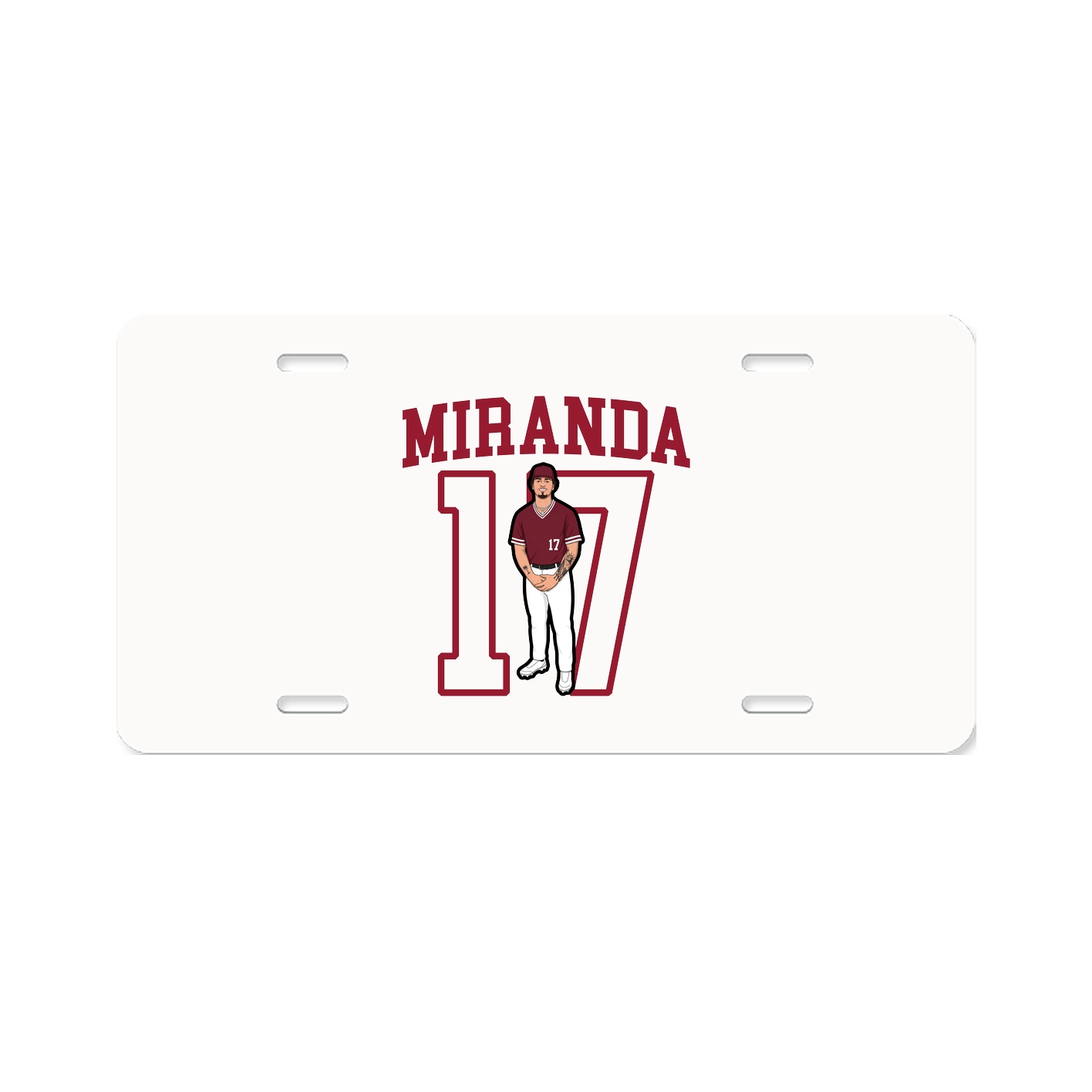License Plate — Shirsey in Classic