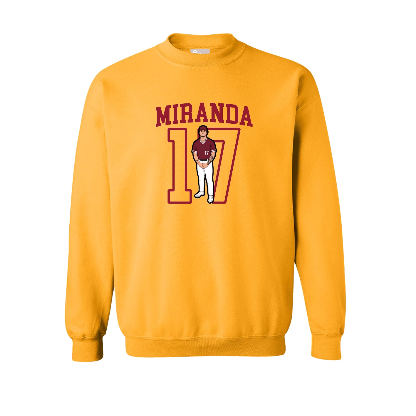 Fleece Crew — Shirsey in Gold