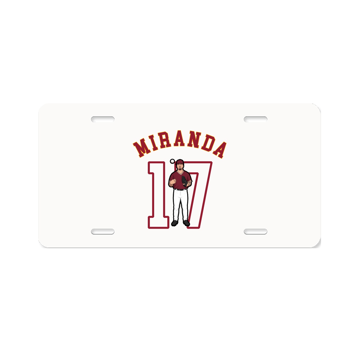 License Plate — Shirsey Arch in Classic