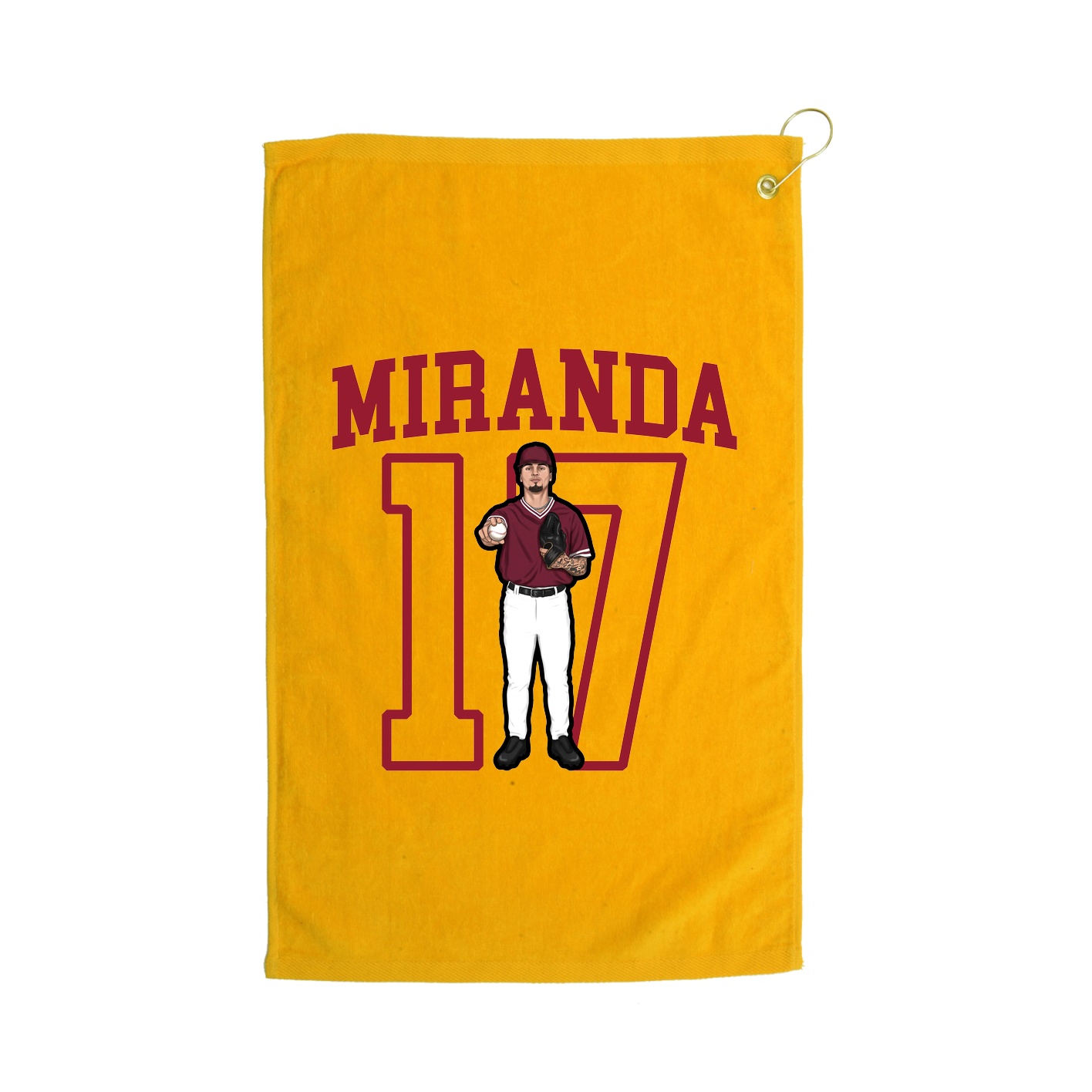 Golf Towel — Shirsey in Gold