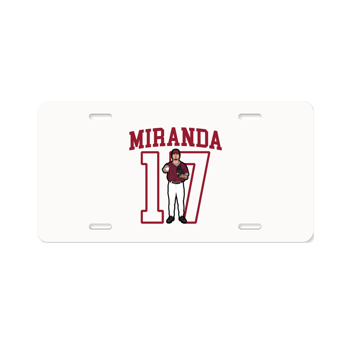 Aluminum License Plate