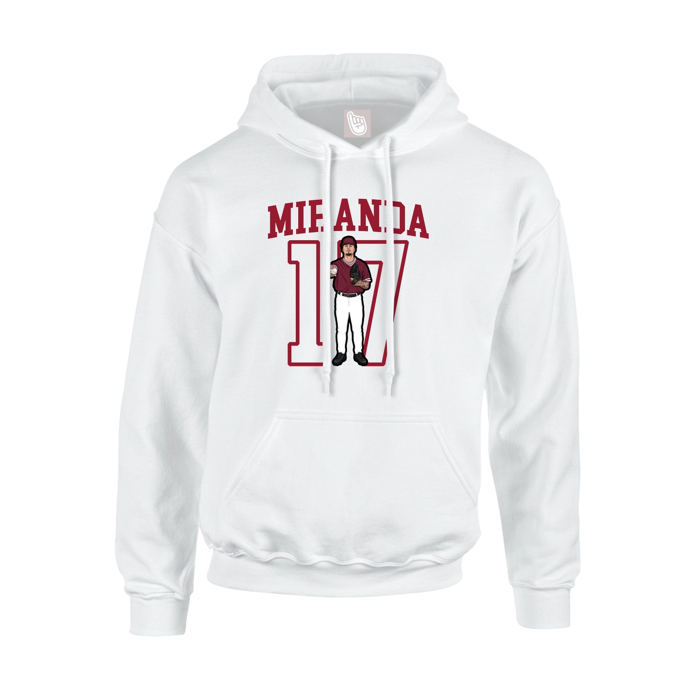 Youth Hoodie — Shirsey in White