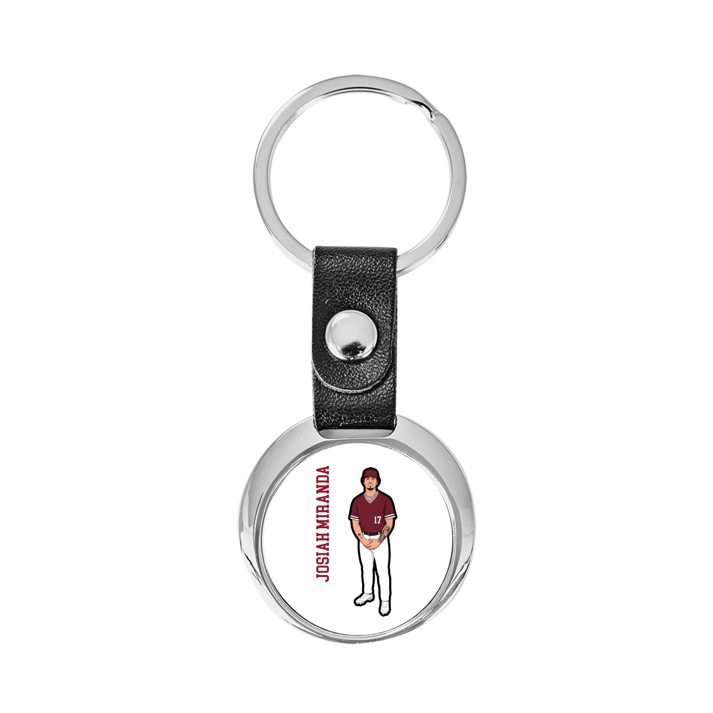 Key Chain — Name Vertical in Classic