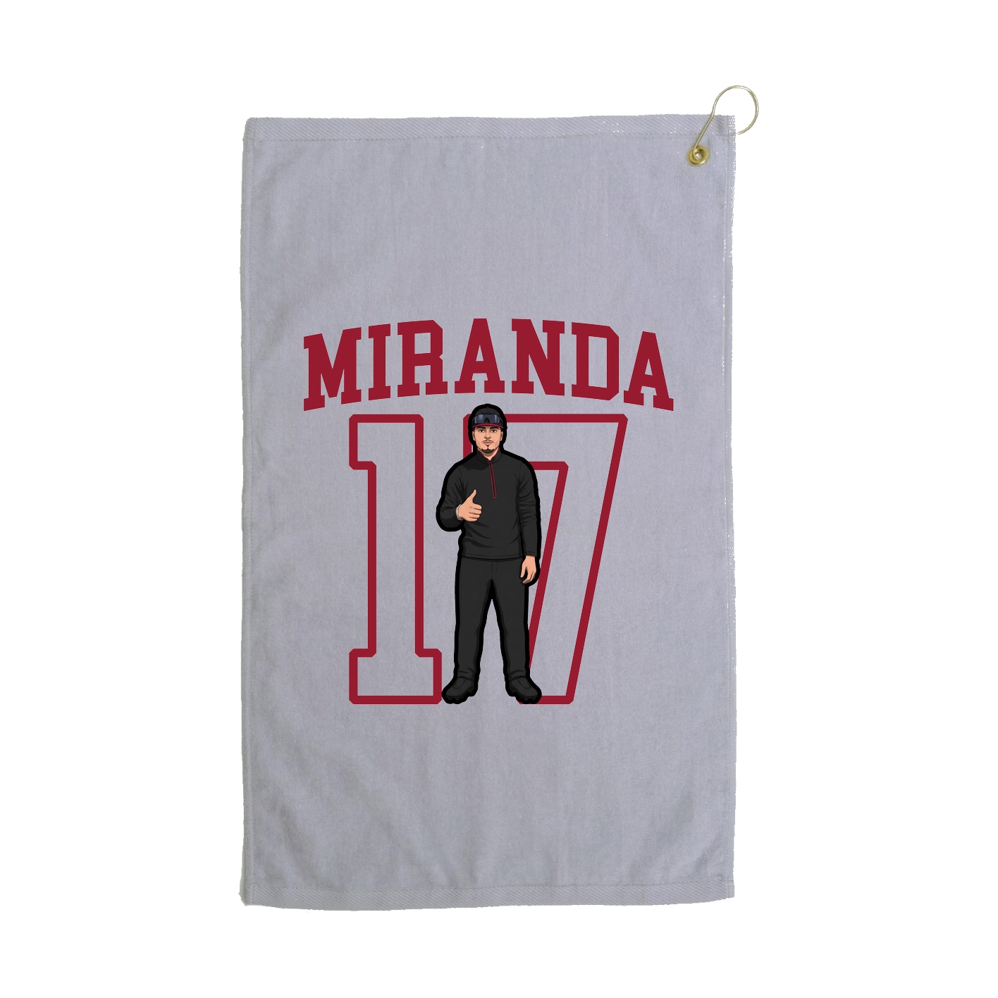 Golf Towel — Shirsey in Grey