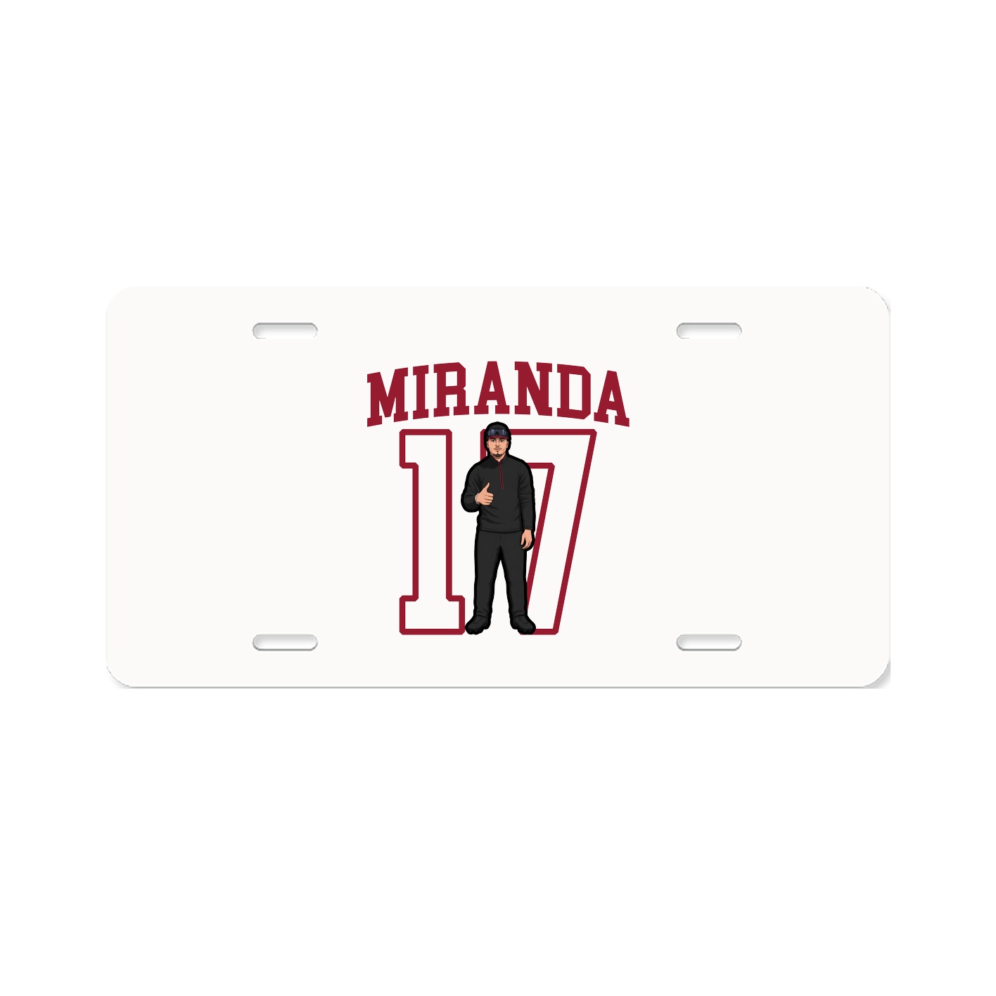 License Plate — Shirsey in Classic