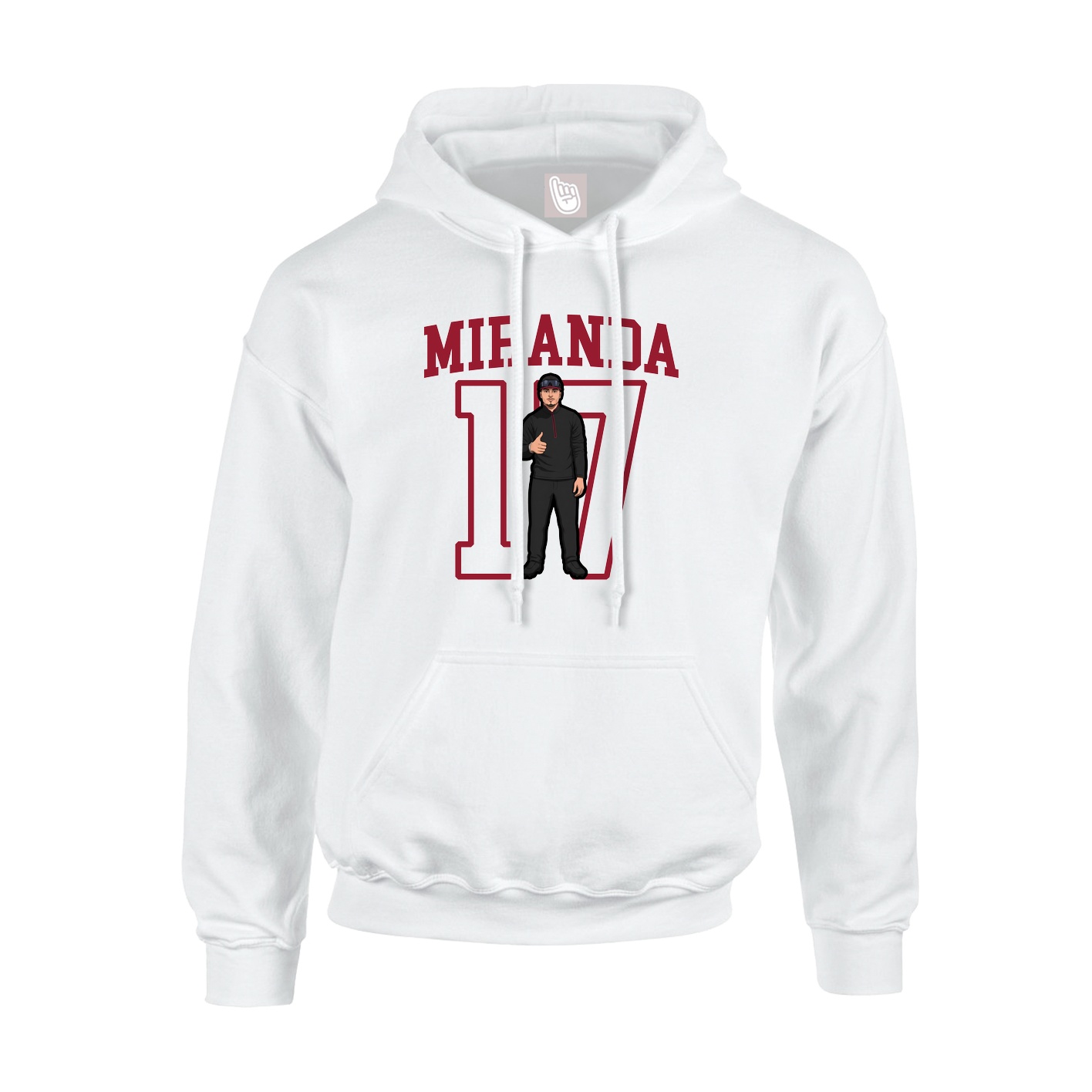 Youth Hoodie — Shirsey in White