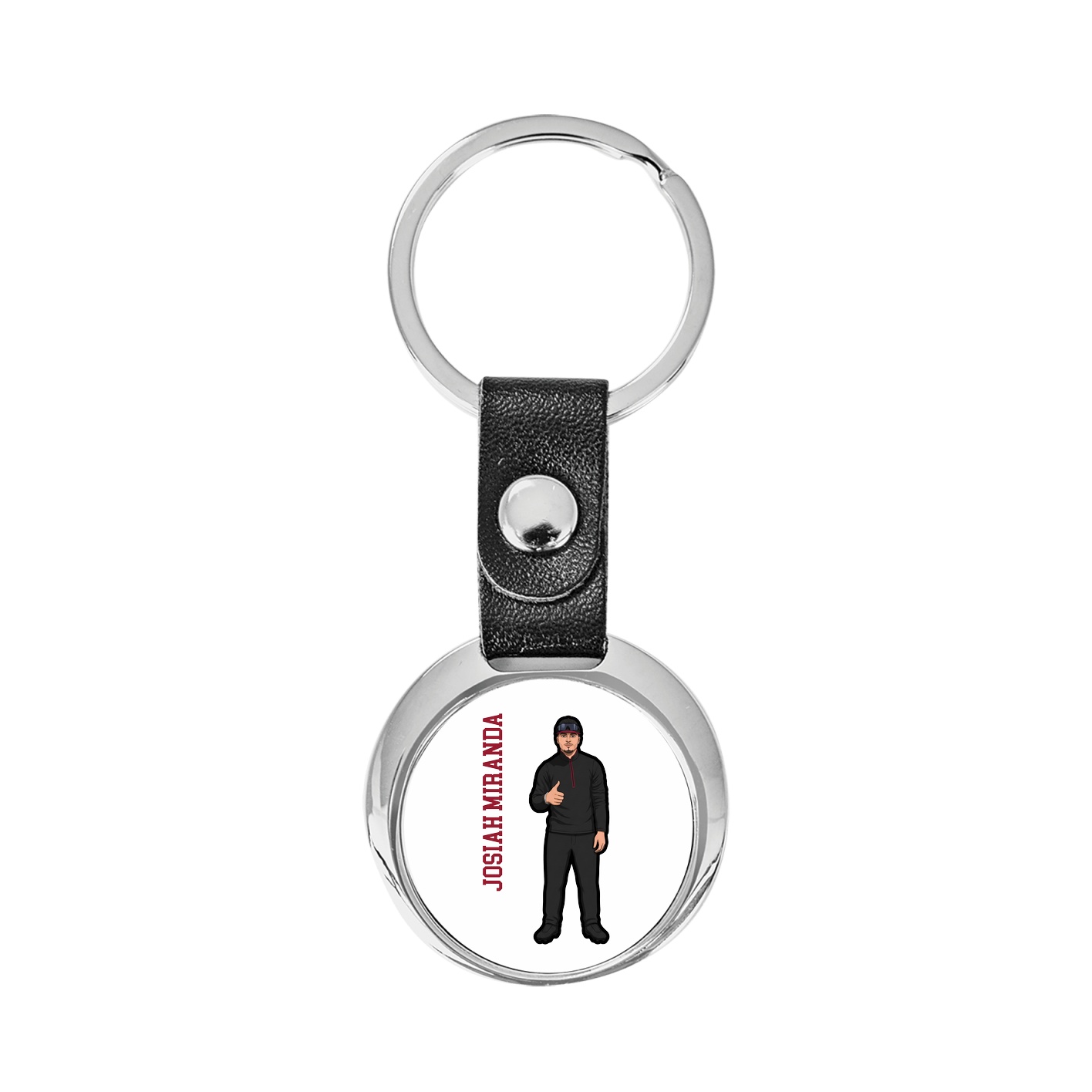 Key Chain — Name Vertical in Classic