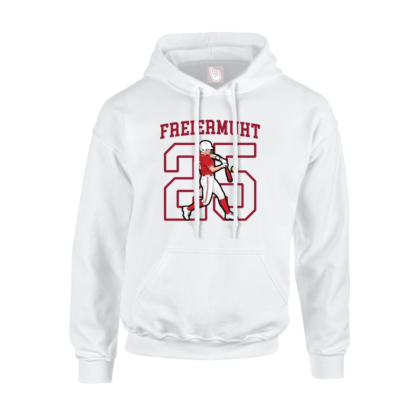 Youth Hoodie — Shirsey in White