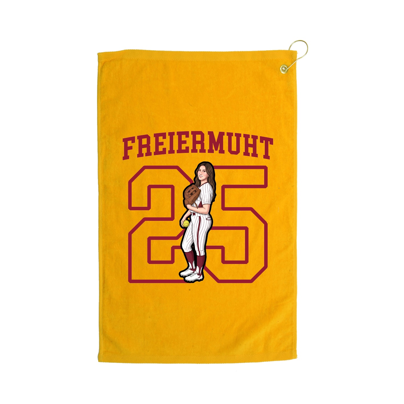 Golf Towel — Shirsey in Gold