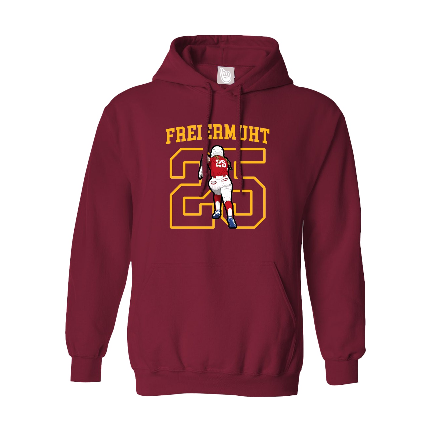 Hoodie — Shirsey in Cardinal