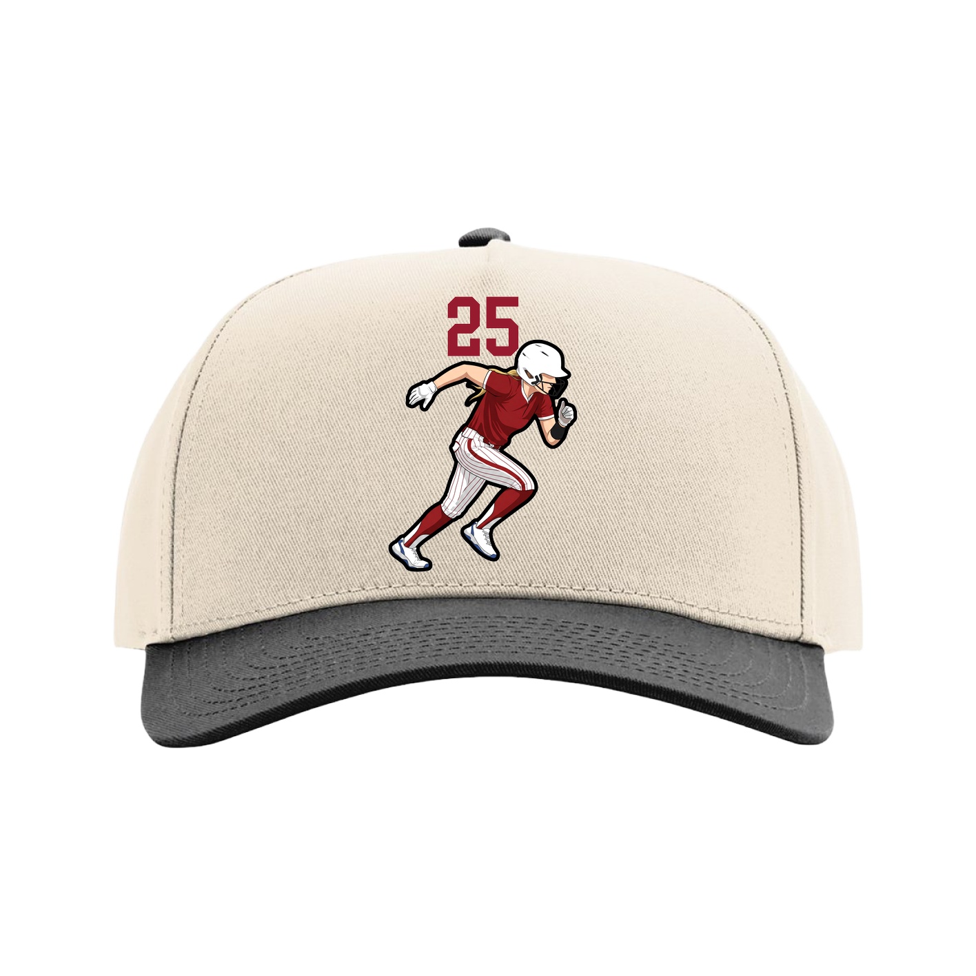 Full Fabric Five-Panel Champ Cap