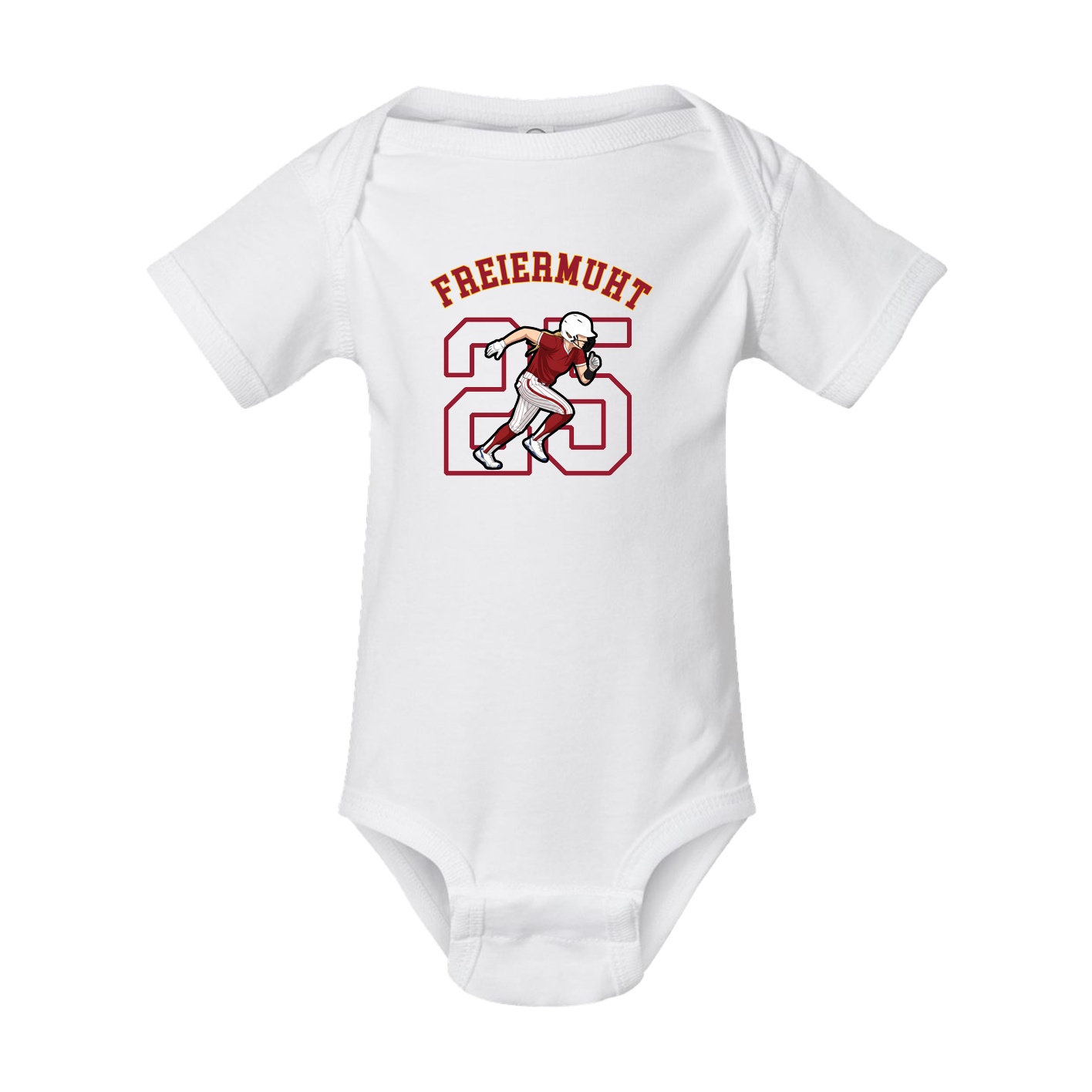 Baby Onesie — Shirsey Arch in White