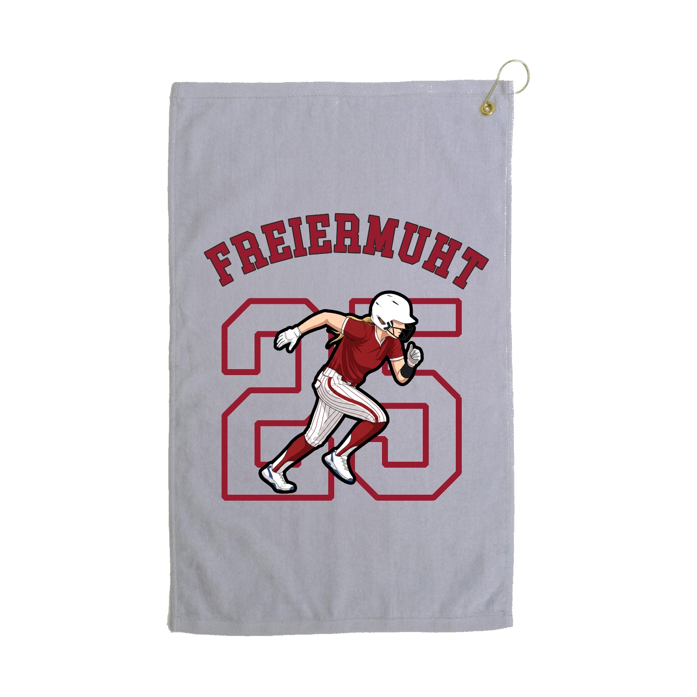 Golf Towel — Shirsey Arch in Grey