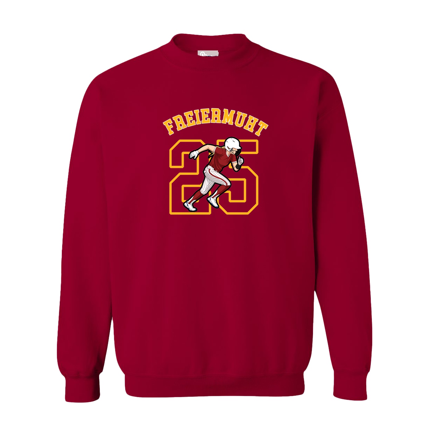 Fleece Crew — Shirsey Arch in Cardinal