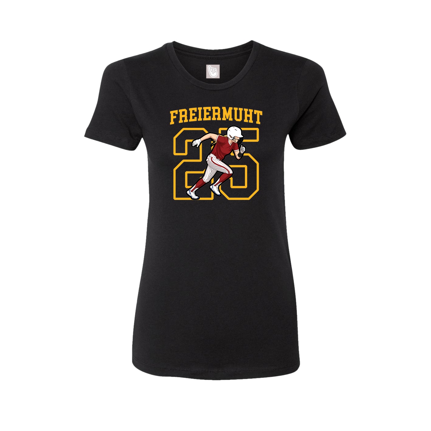 Fitted Women's Tee — Shirsey in Black