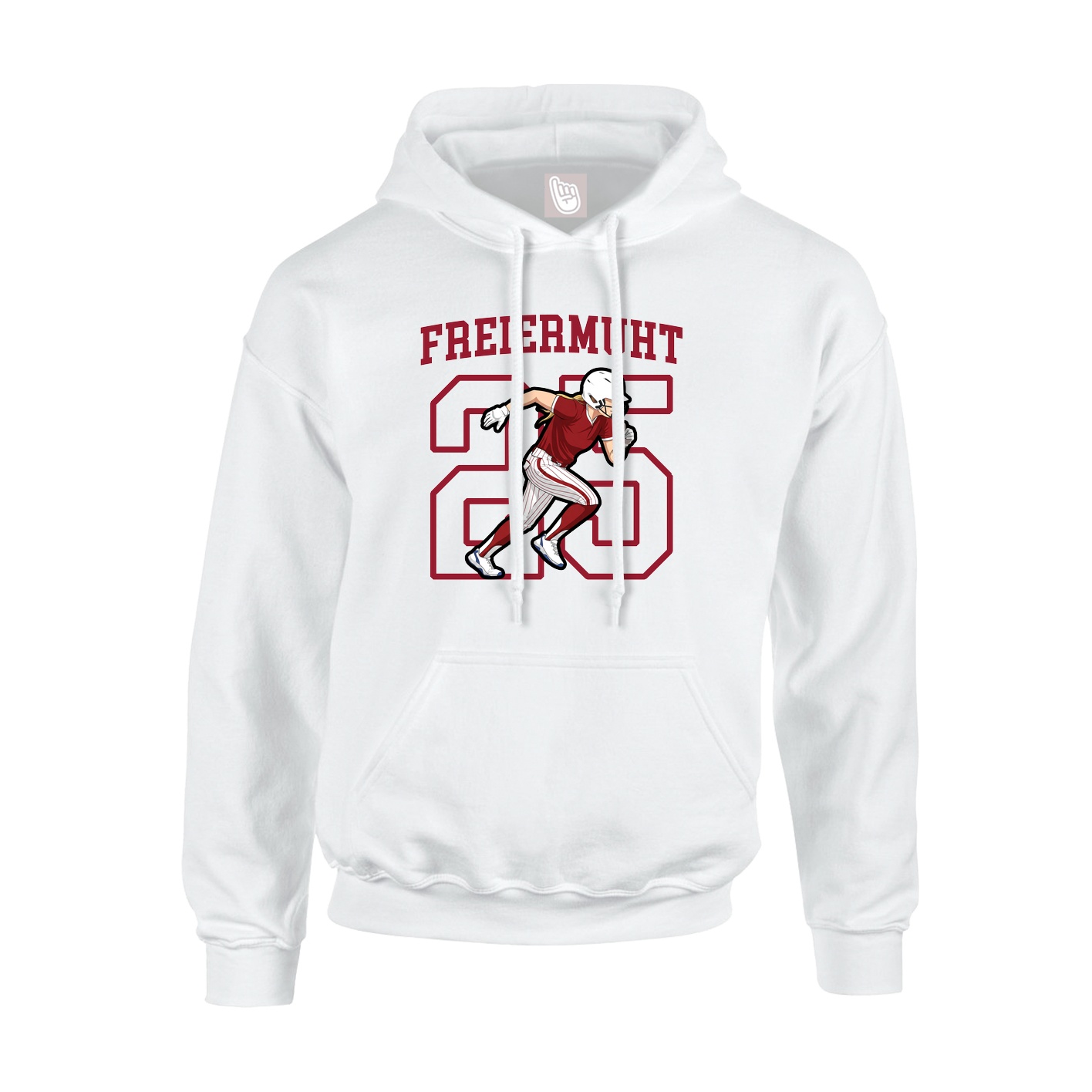 Youth Hoodie — Shirsey in White