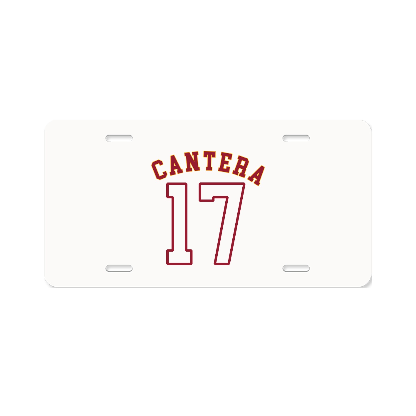License Plate — Shirsey Arch in Classic