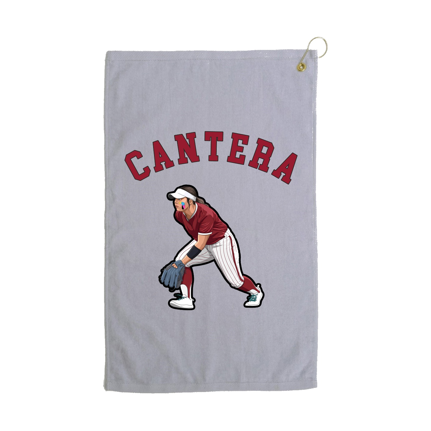 Golf Towel — Shirsey Arch in Grey