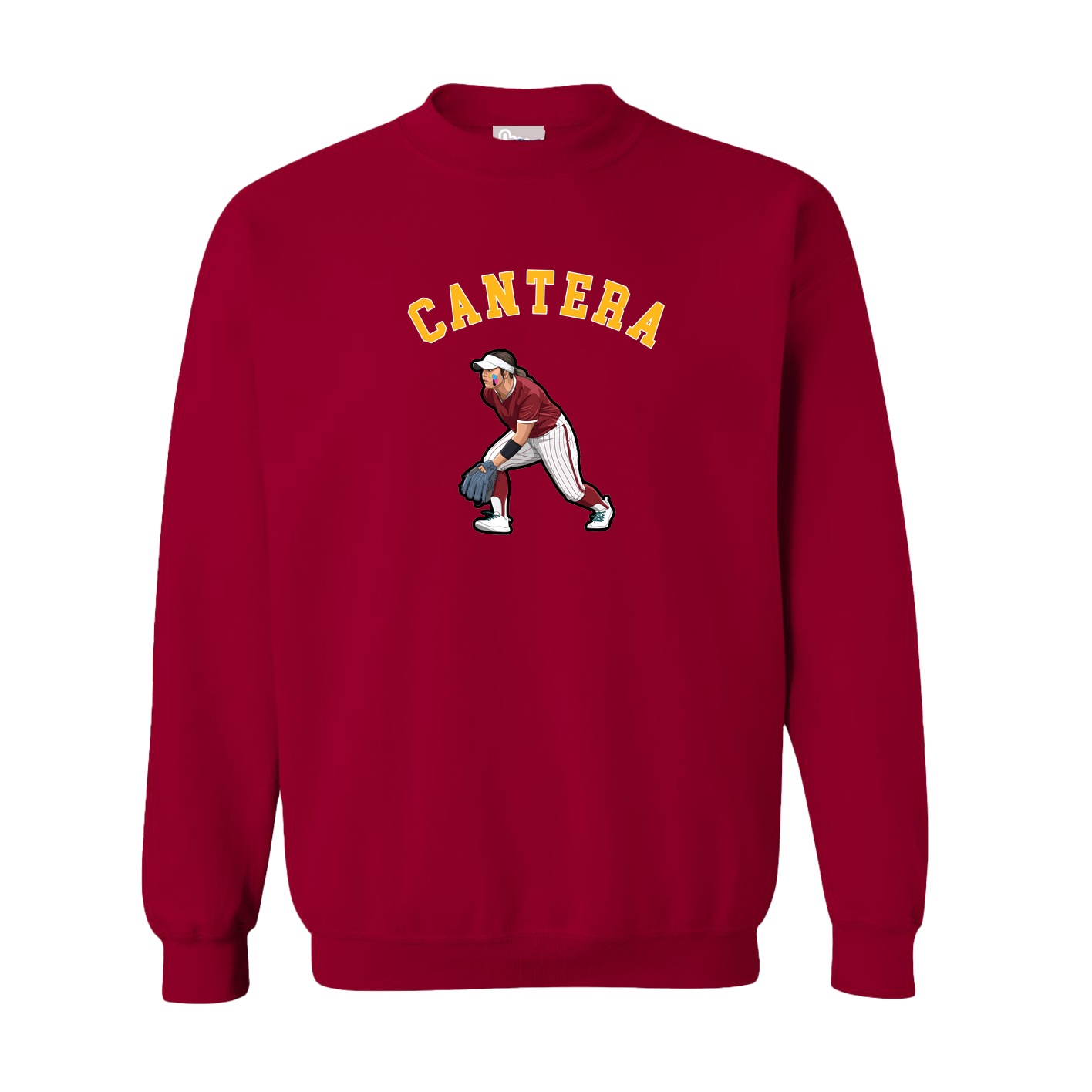 Fleece Crew — Shirsey Arch in Cardinal