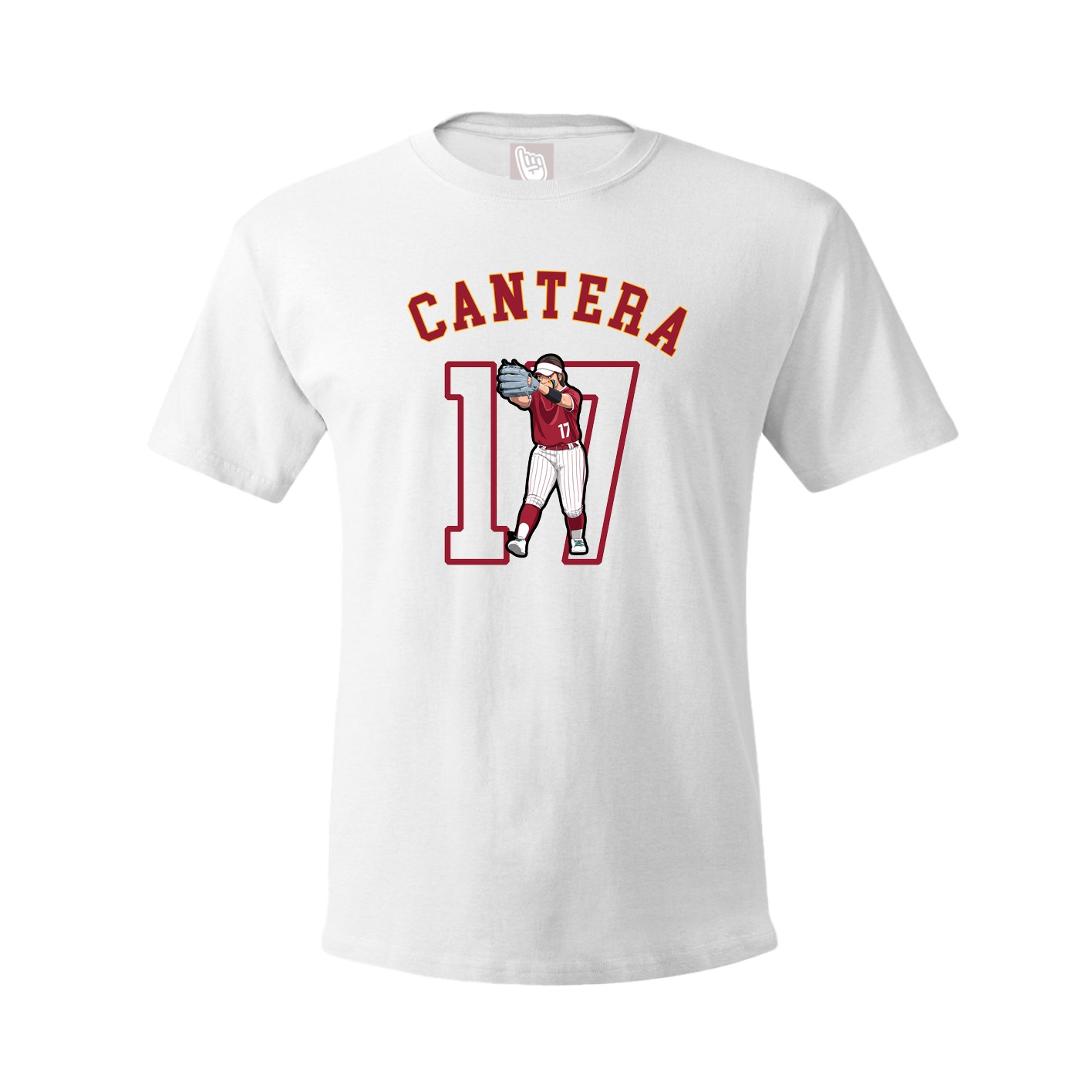 Tee — Shirsey Arch in White