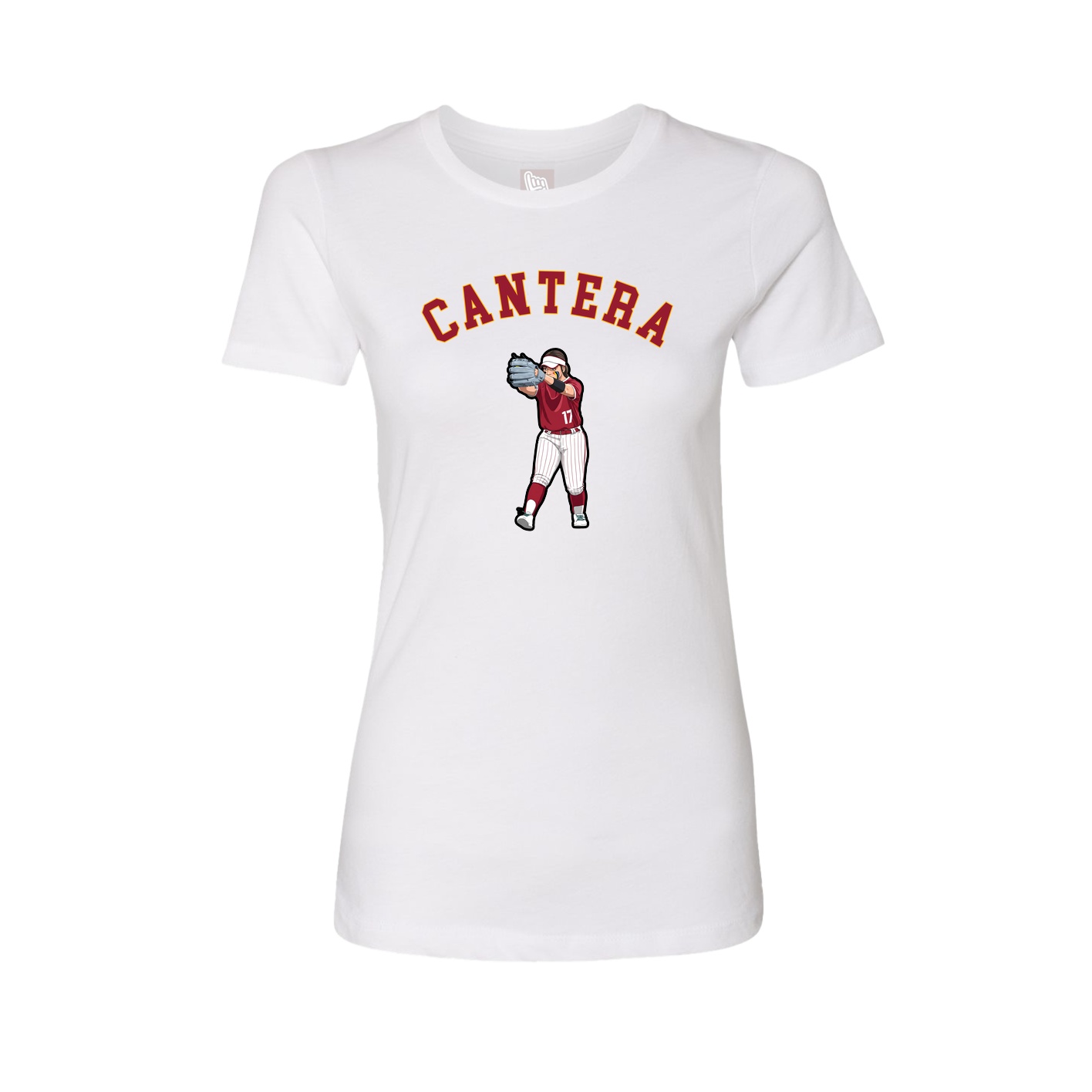 Womens Tee — Shirsey Arch in White