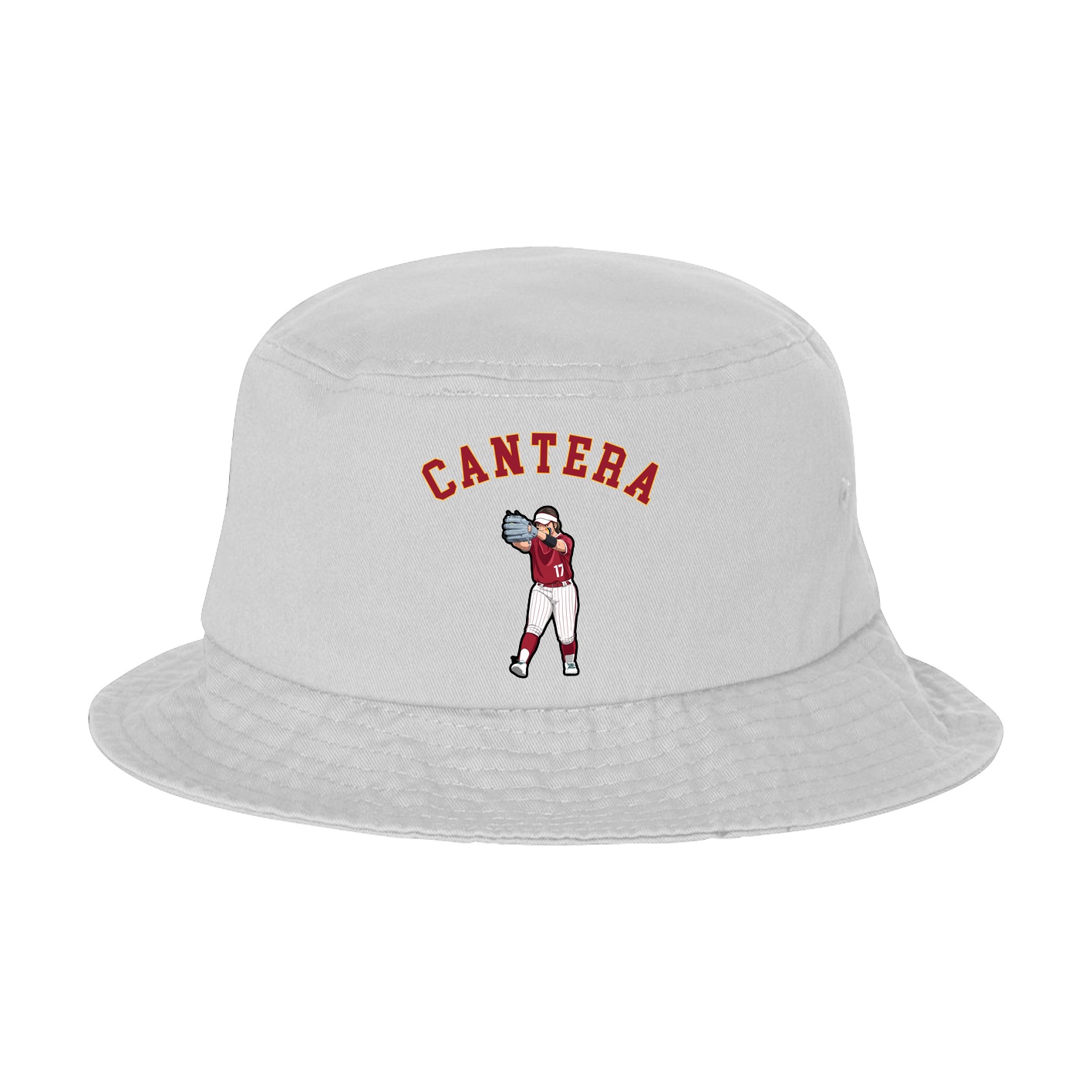Bucket Cap — Shirsey Arch in White