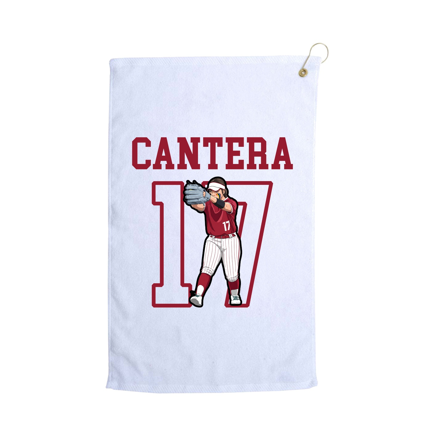 Golf Towel — Shirsey in White