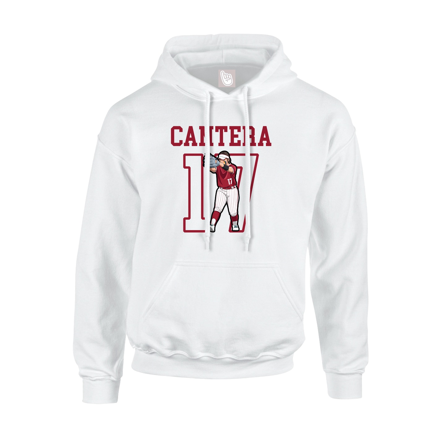 Youth Hoodie — Shirsey in White